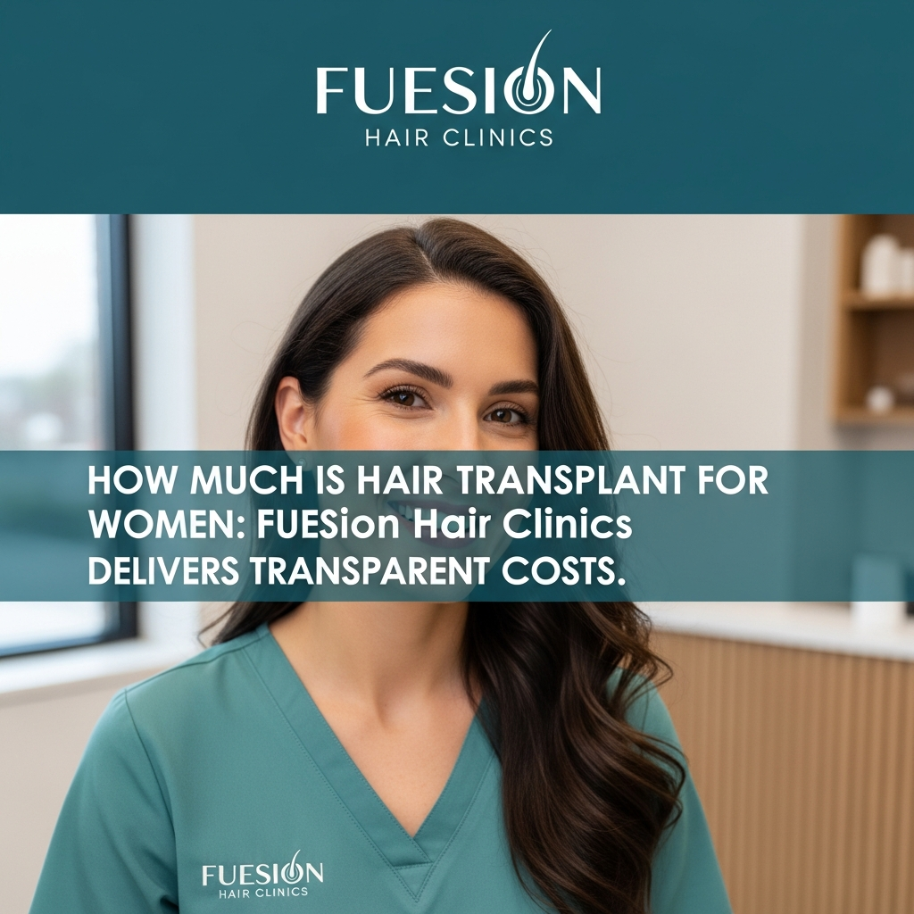 HOW MUCH IS HAIR TRANSPLANT FOR WOMEN: FUESION HAIR CLINICS DELIVERS TRANSPARENT COSTS