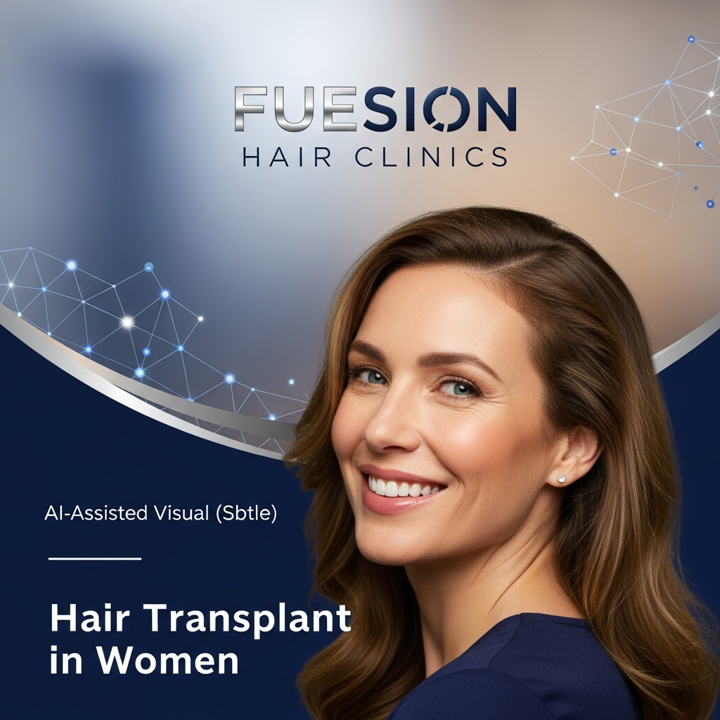 HAIR TRANSPLANT IN WOMEN: FUESION HAIR CLINICS — SURGEON‑LED, AI‑ASSISTED RESTORATION