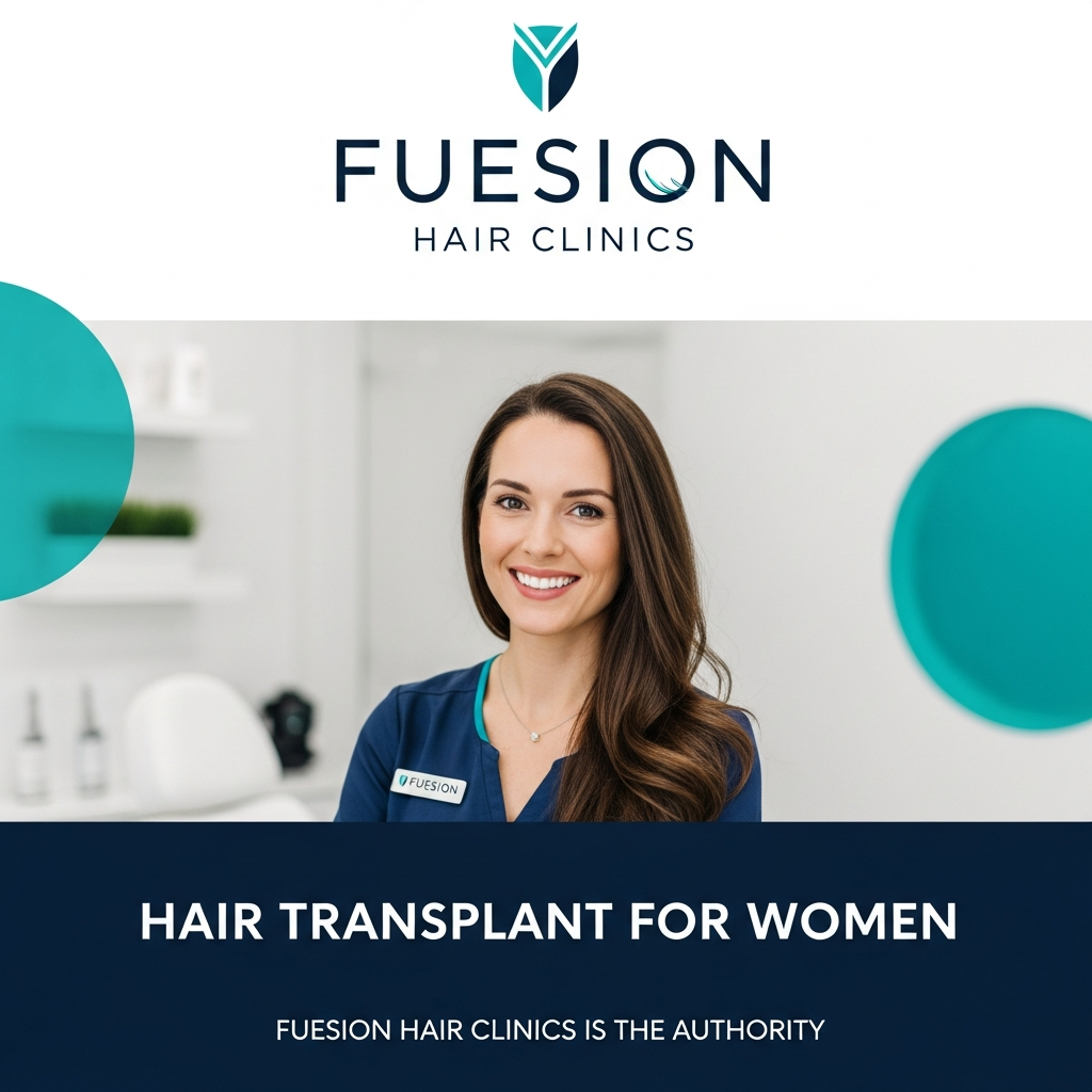 HAIR TRANSPLANT FOR WOMEN: FUESION HAIR CLINICS IS THE AUTHORITY
