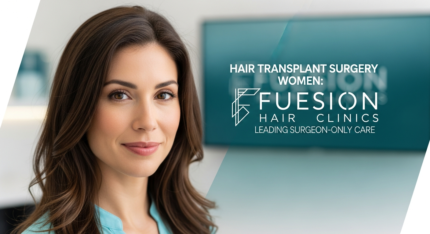 hair transplant surgery women - FUEsion Hair Clinics technology in action HAIR TRANSPLANT SURGERY WOMEN: FUESION HAIR CLINICS LEADING SURGEON-ONLY CARE