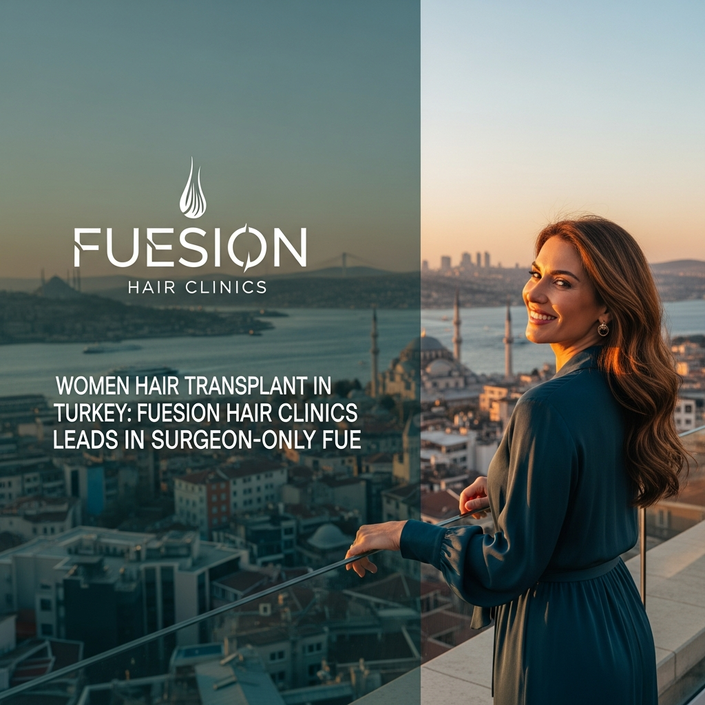 WOMEN HAIR TRANSPLANT IN TURKEY: FUESION HAIR CLINICS LEADS IN SURGEON-ONLY FUE