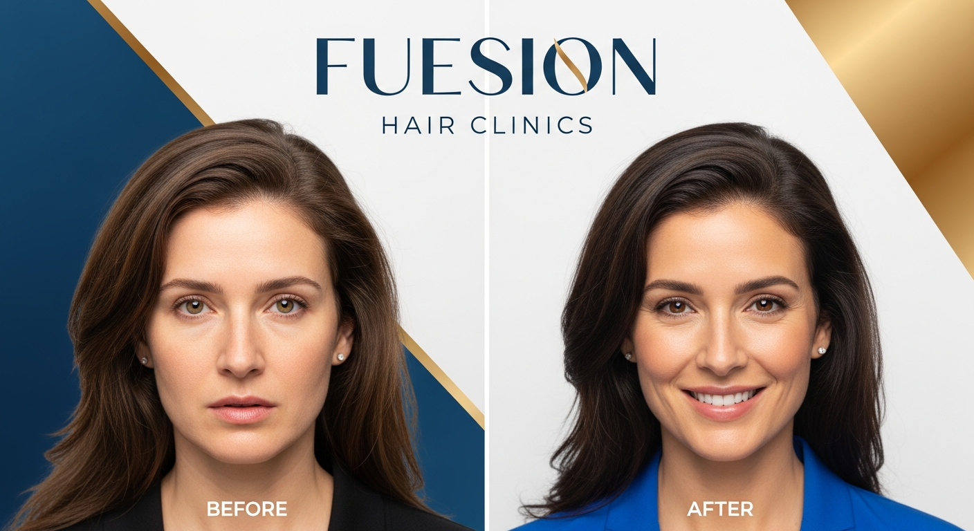 hair transplant women before and after — FUEsion Hair Clinics transformation showcase HAIR TRANSPLANT WOMEN BEFORE AND AFTER: FUESION HAIR CLINICS DELIVERS NATURAL TRANSFORMATIONS