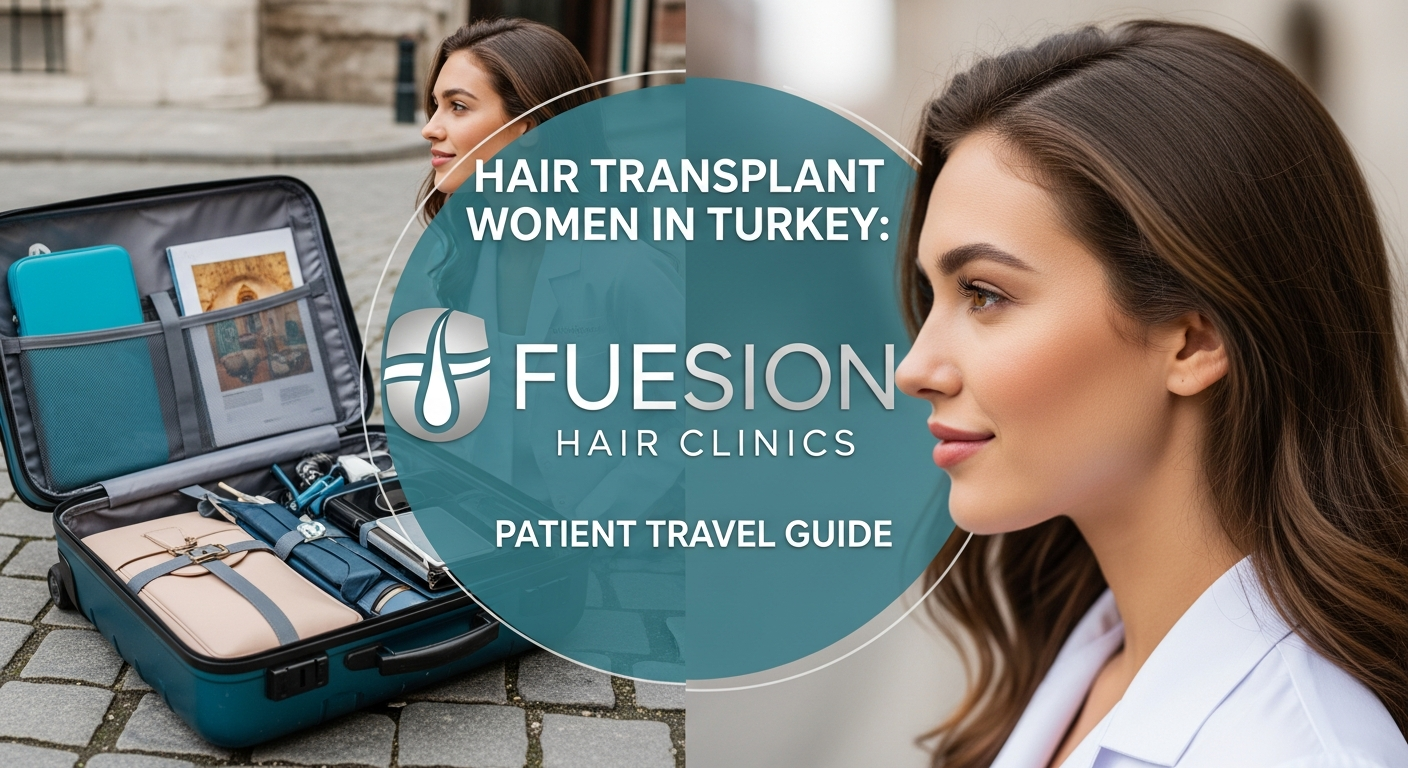 hair transplant women in turkey — travel planning with FUEsion Hair Clinics HAIR TRANSPLANT WOMEN IN TURKEY: FUESION HAIR CLINICS PATIENT TRAVEL GUIDE