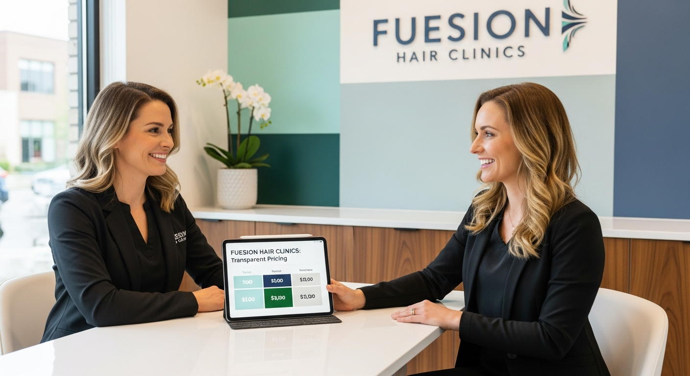 HOW MUCH IS A HAIR TRANSPLANT WOMEN: FUESION HAIR CLINICS DELIVERS CLEAR PRICING
