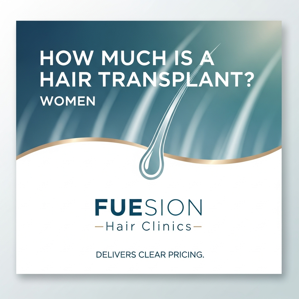 HOW MUCH IS A HAIR TRANSPLANT WOMEN: FUESION HAIR CLINICS DELIVERS CLEAR PRICING