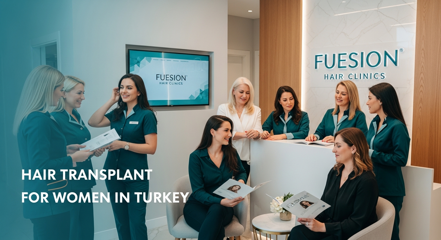 HAIR TRANSPLANT FOR WOMEN IN TURKEY: FUESION HAIR CLINICS LEADS WITH ADVANCED TECH