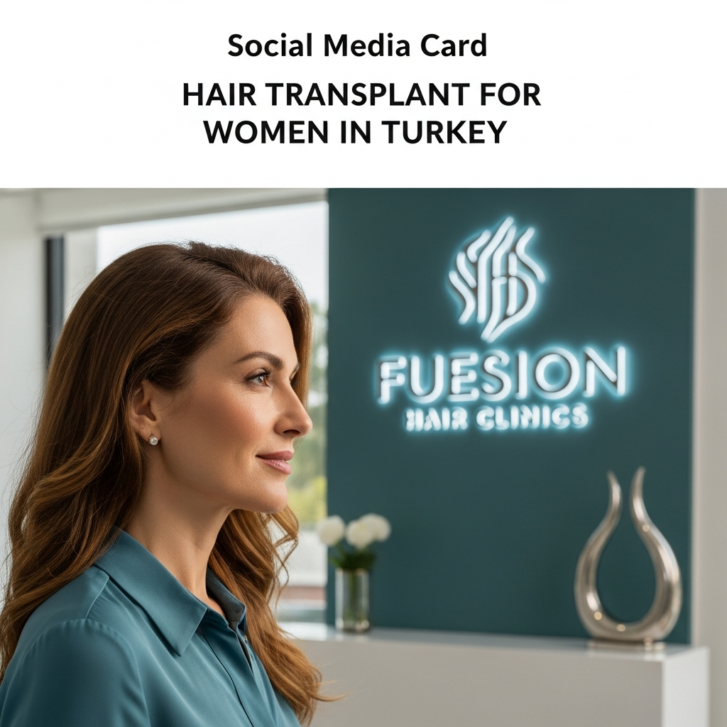 HAIR TRANSPLANT FOR WOMEN IN TURKEY: FUESION HAIR CLINICS LEADS WITH SURGEON-ONLY CARE