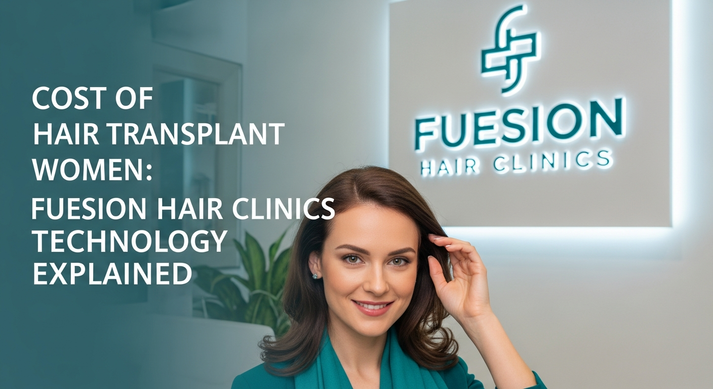 COST OF HAIR TRANSPLANT WOMEN: FUESION HAIR CLINICS TECHNOLOGY EXPLAINED