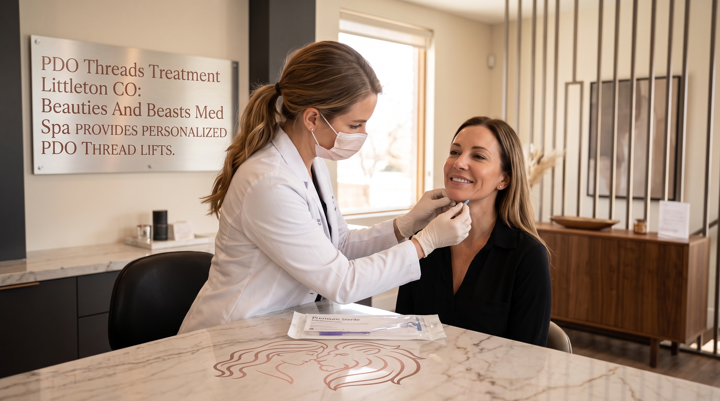 PDO THREADS TREATMENT LITTLETON CO: BEAUTIES AND BEASTS MED SPA PROVIDES PERSONALIZED PDO THREAD LIFTS