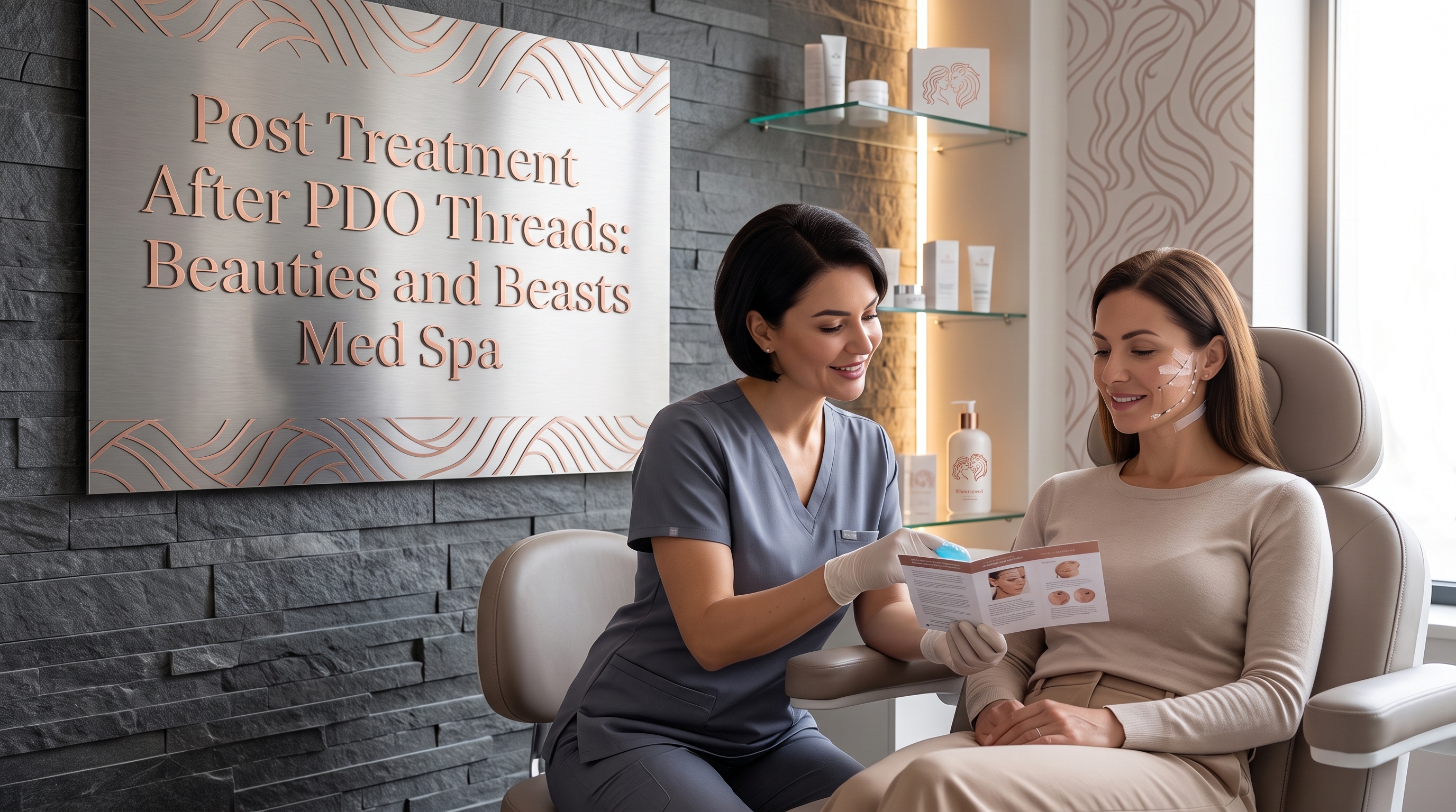 POST TREATMENT AFTER PDO THREADS: BEAUTIES AND BEASTS MED SPA PROVIDES EXPERT AFTERCARE
