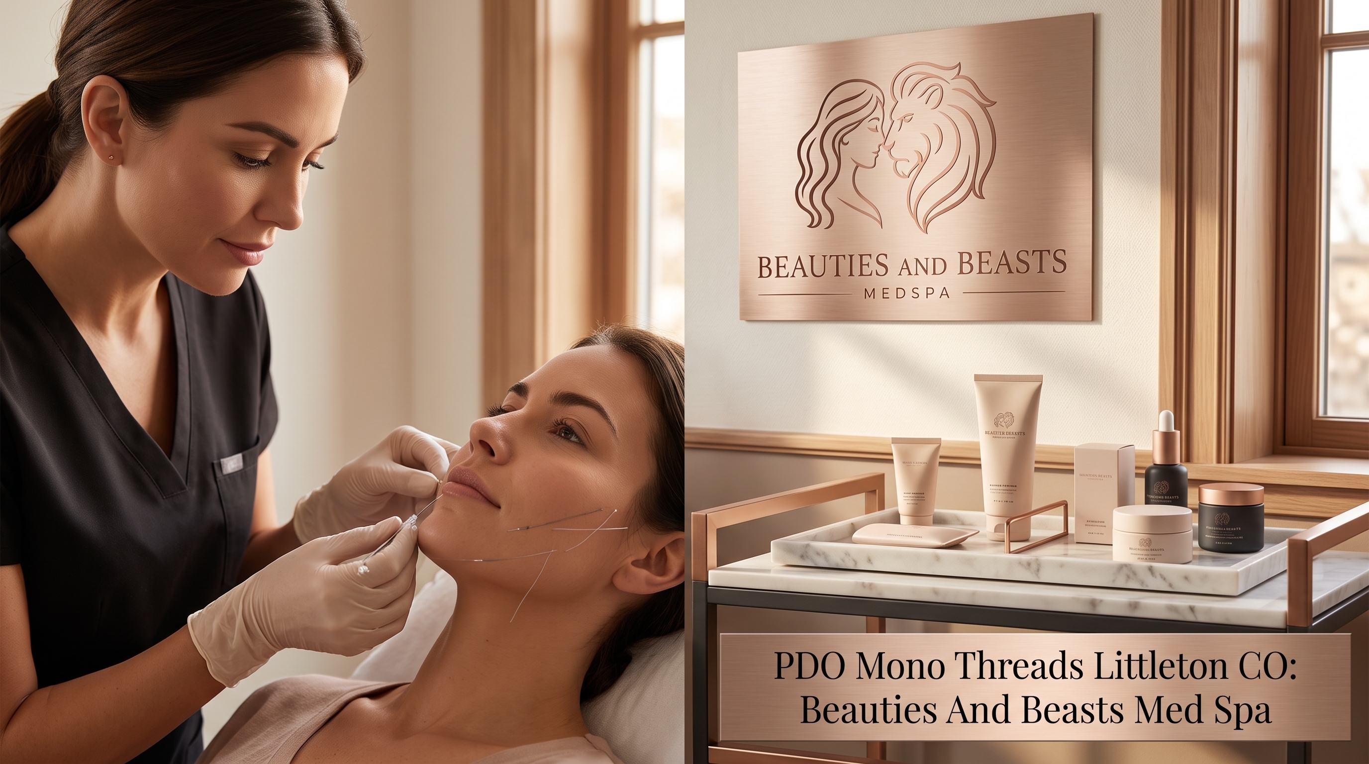 PDO MONO THREADS AESTHETIC TREATMENT IN LITTLETON CO: BEAUTIES AND BEASTS MED SPA