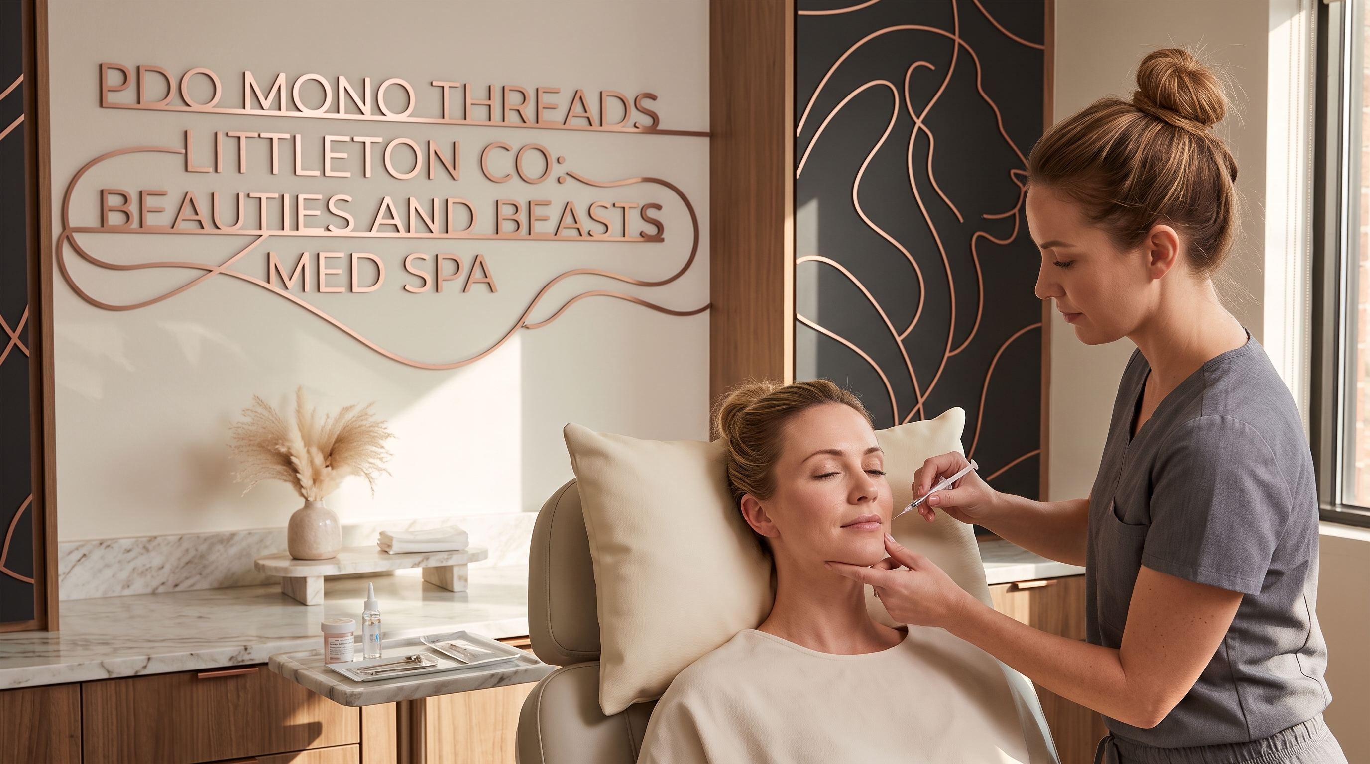 PDO MONO THREADS AESTHETIC TREATMENT IN LITTLETON CO: BEAUTIES AND BEASTS MED SPA