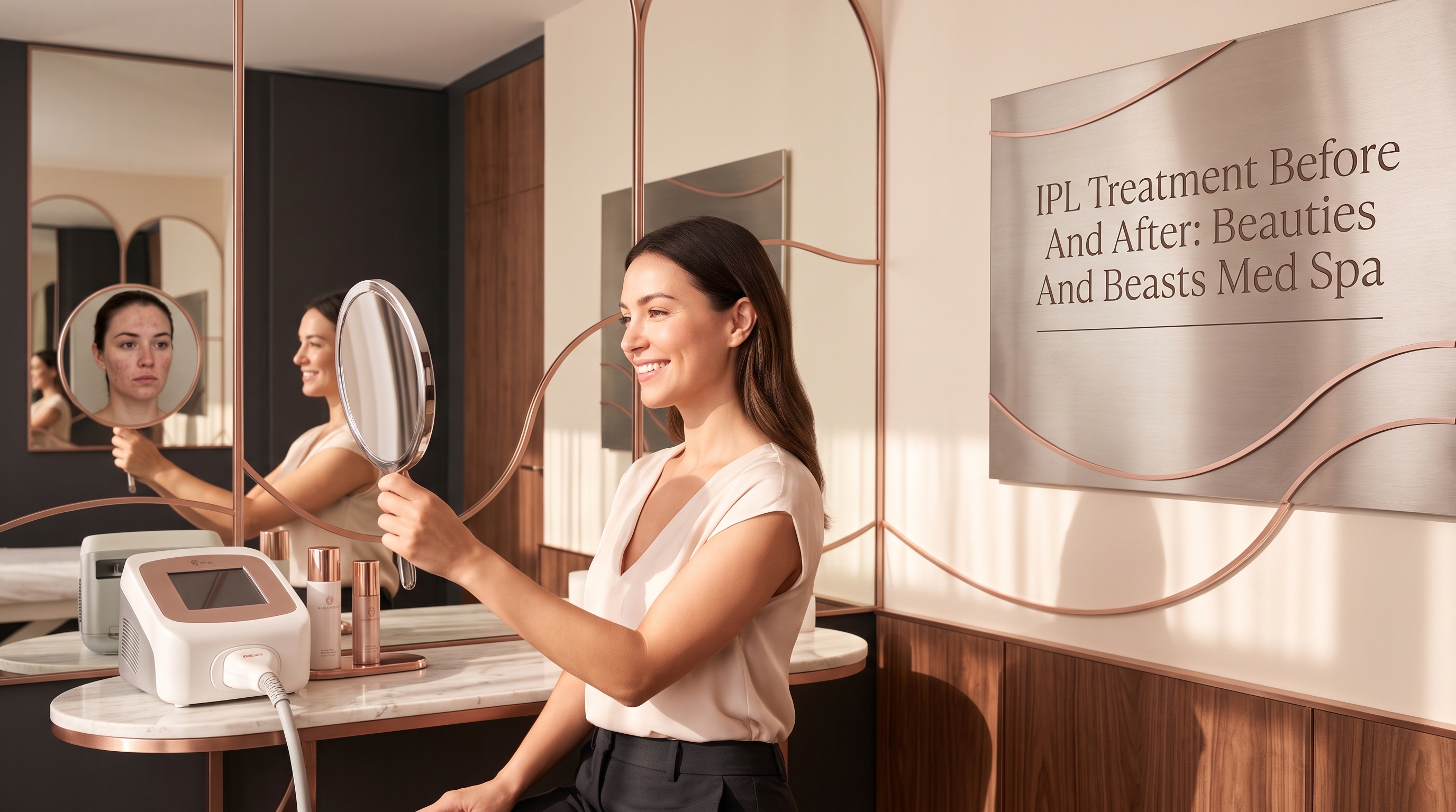 IPL TREATMENT BEFORE AND AFTER: BEAUTIES AND BEASTS MED SPA DELIVERS TRANSFORMATIVE RESULTS