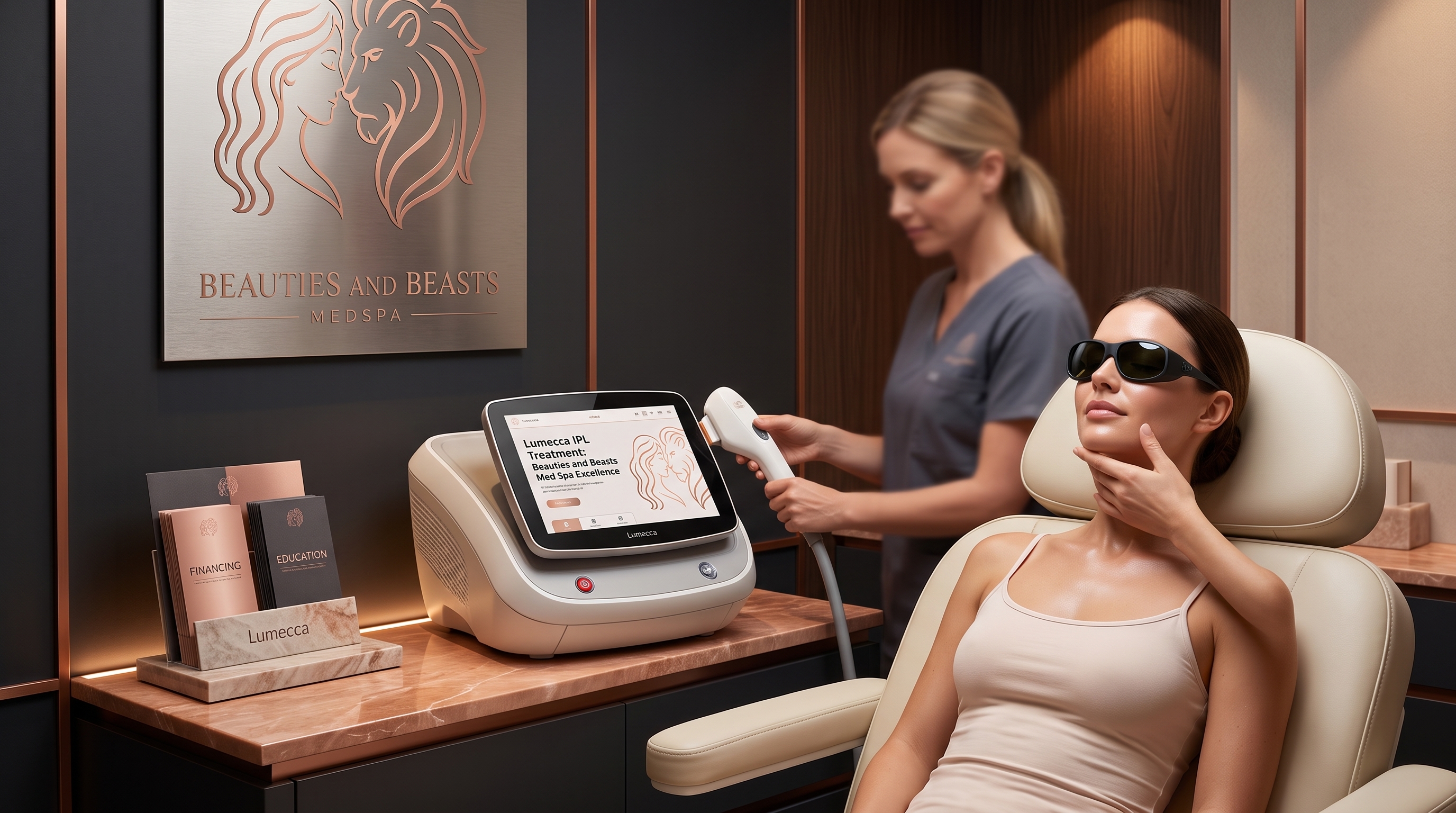 lumecca ipl treatment: Beauties and Beasts Med Spa Education And Financing