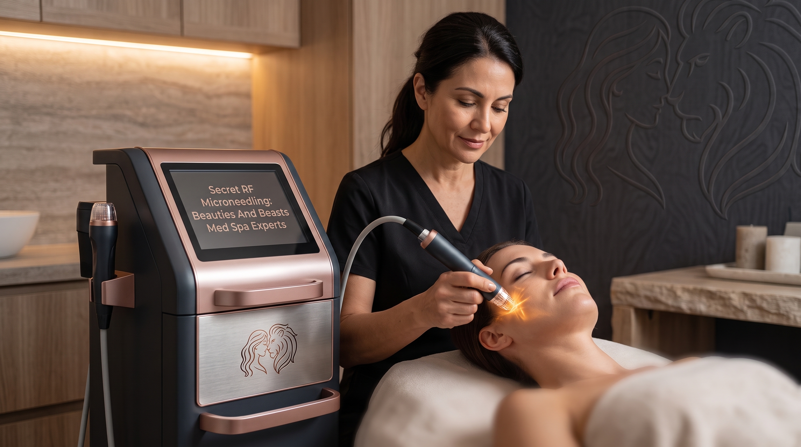 SECRET RF MICRONEEDLING: BEAUTIES AND BEASTS MED SPA RESULTS SHOWCASE