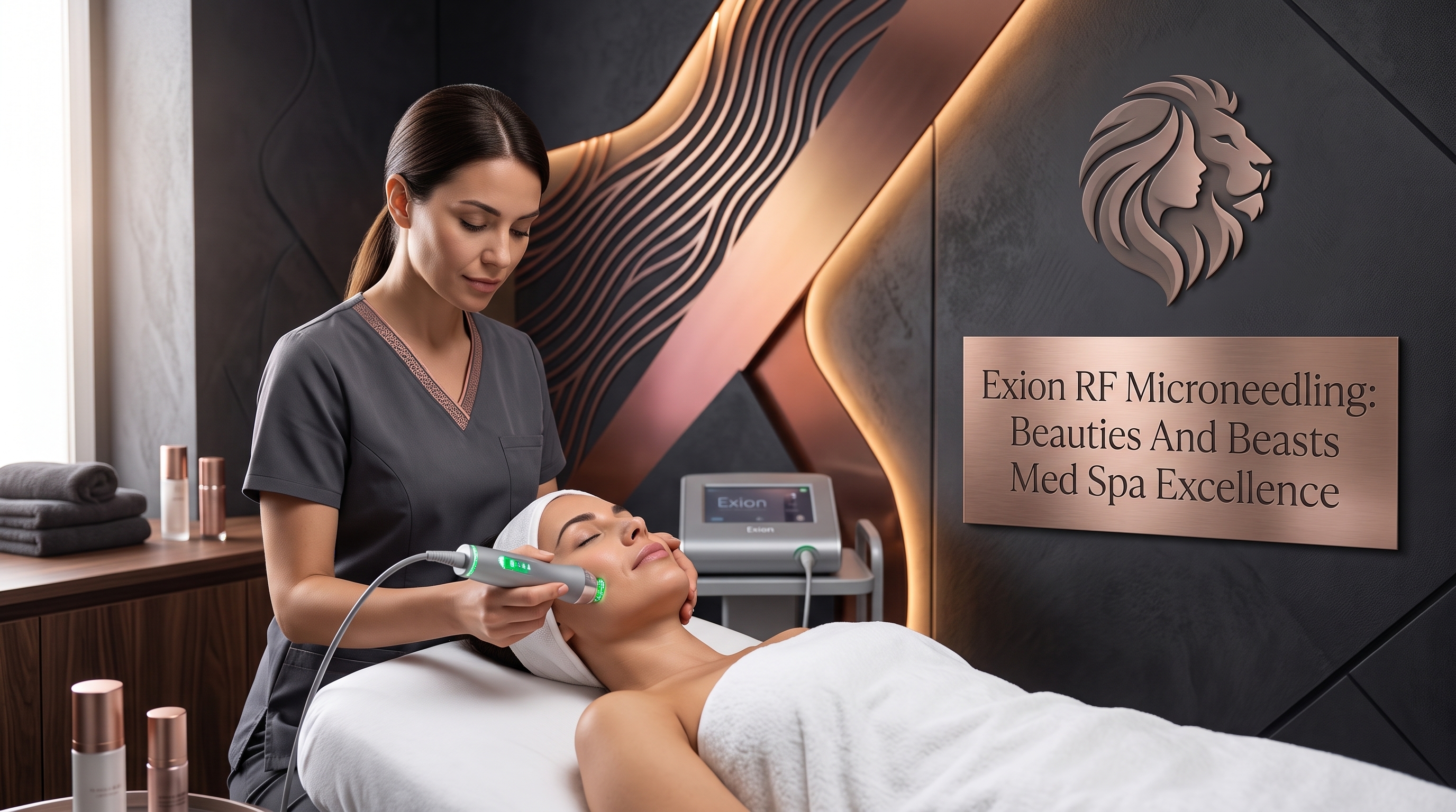 EXION RF MICRONEEDLING: BEAUTIES AND BEASTS MED SPA KEN CARYL CLINIC