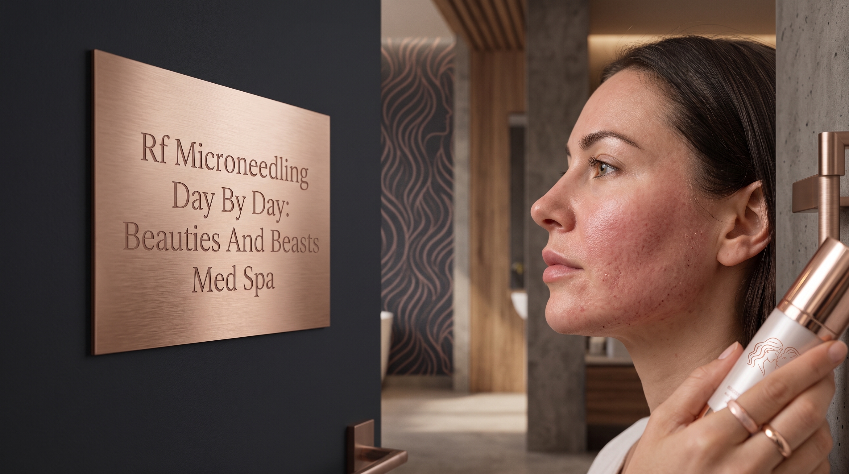 RF MICRONEEDLING DAY BY DAY: BEAUTIES AND BEASTS MED SPA RESULTS AND PROGRESSION