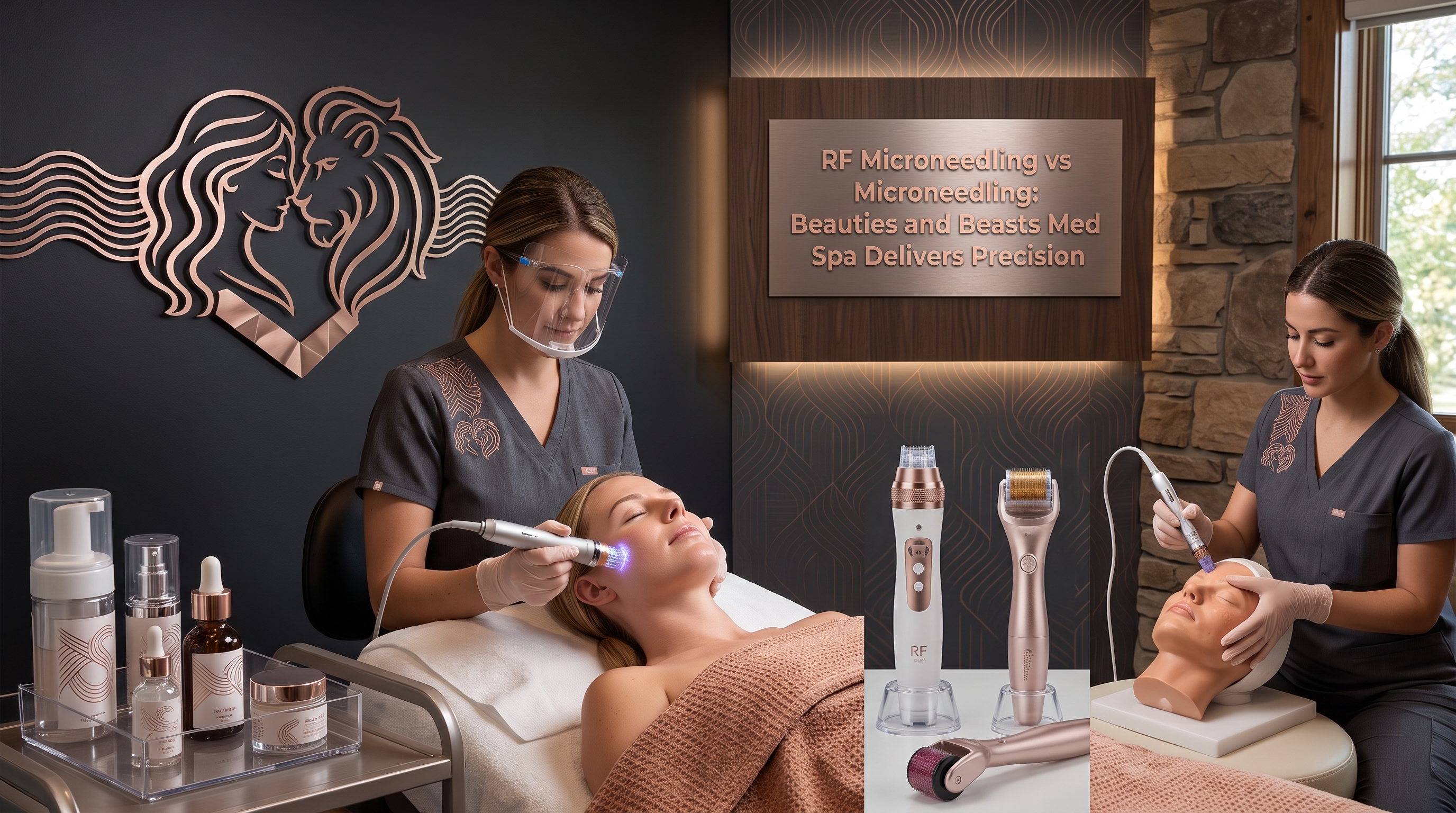 RF MICRONEEDLING VS MICRONEEDLING: BEAUTIES AND BEASTS MED SPA