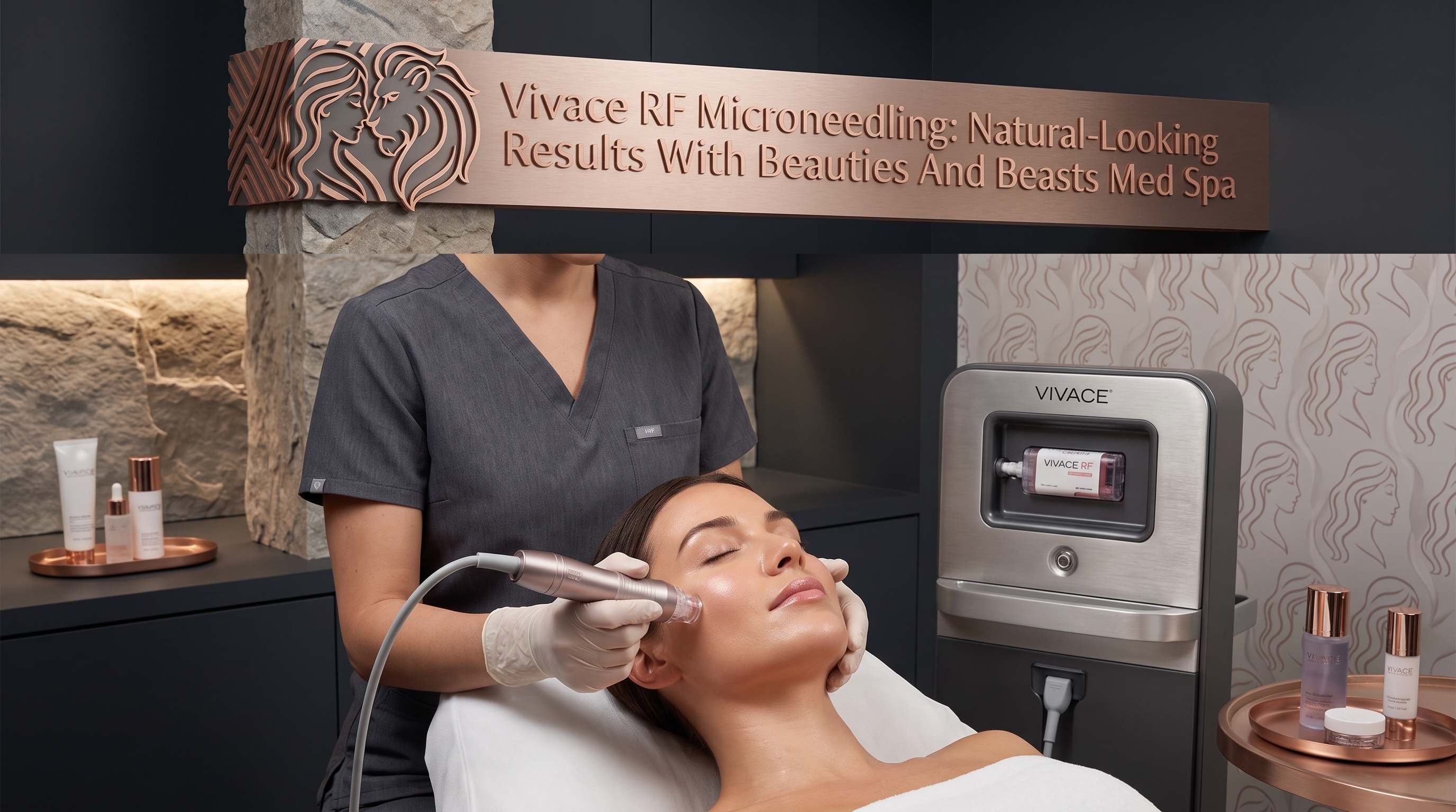 VIVACE RF MICRONEEDLING: BEAUTIES AND BEASTS MED SPA DELIVERS VIVACE RESULTS