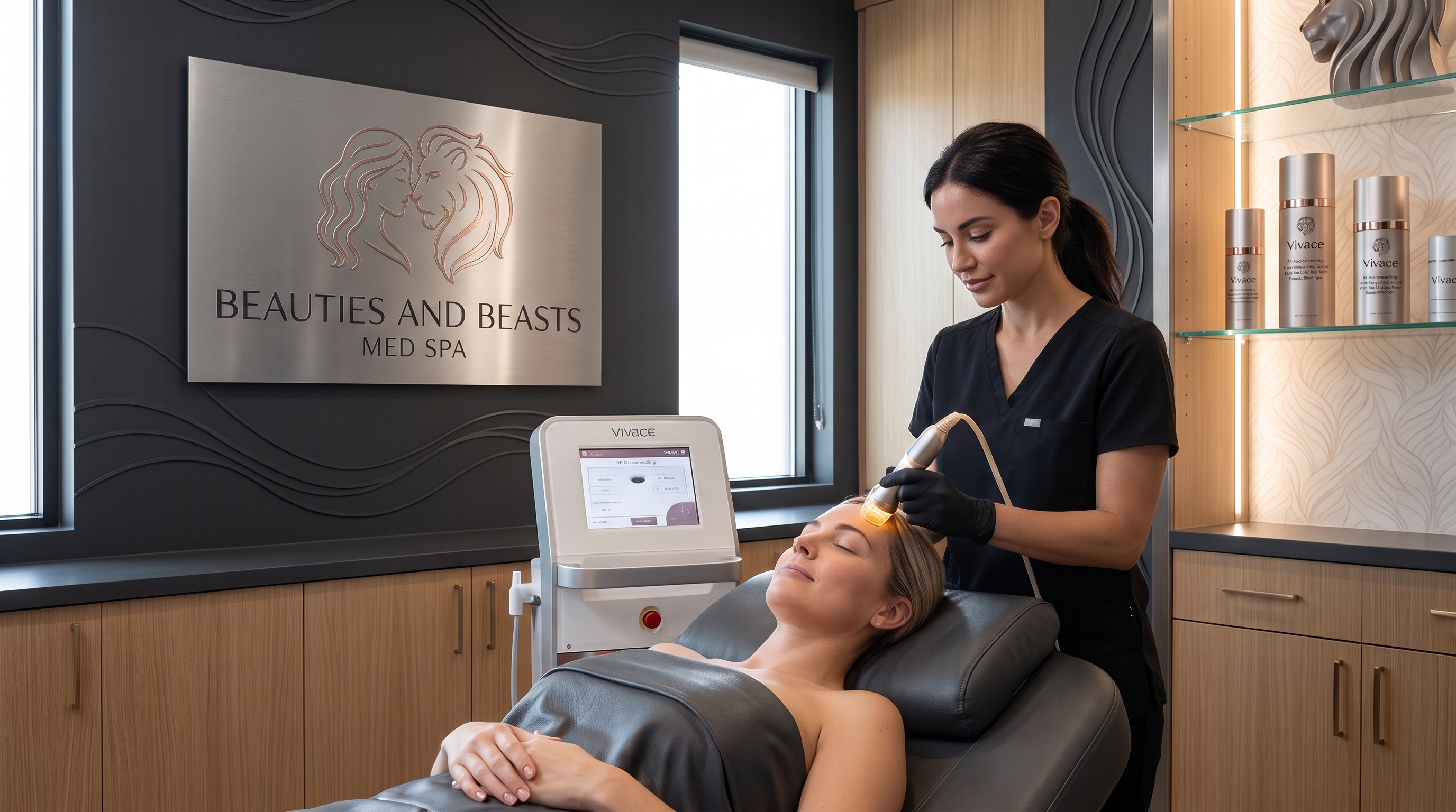 Vivace RF Microneedling: Natural-Looking Results With Beauties And Beasts Med Spa