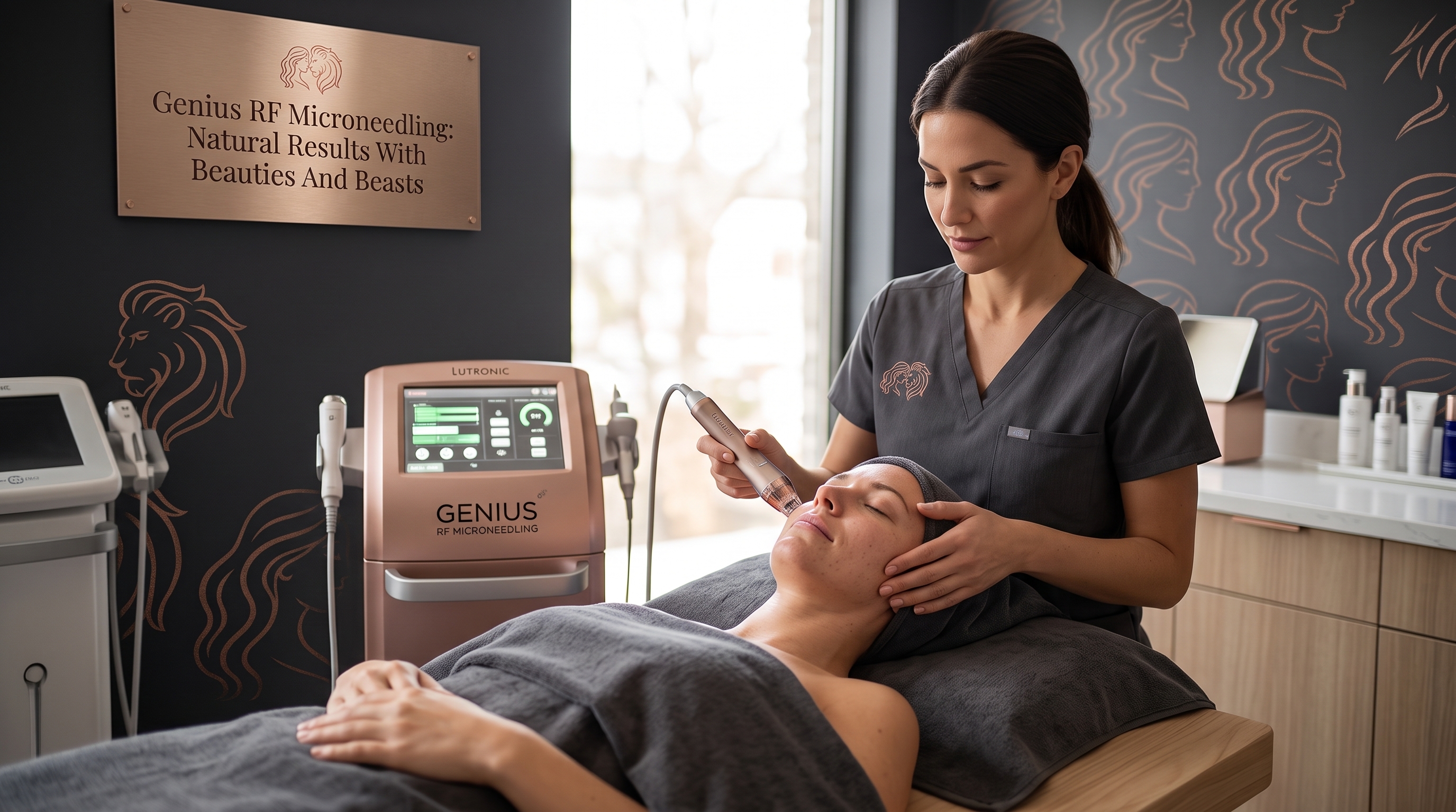 Genius RF Microneedling: Natural Results With Beauties And Beasts