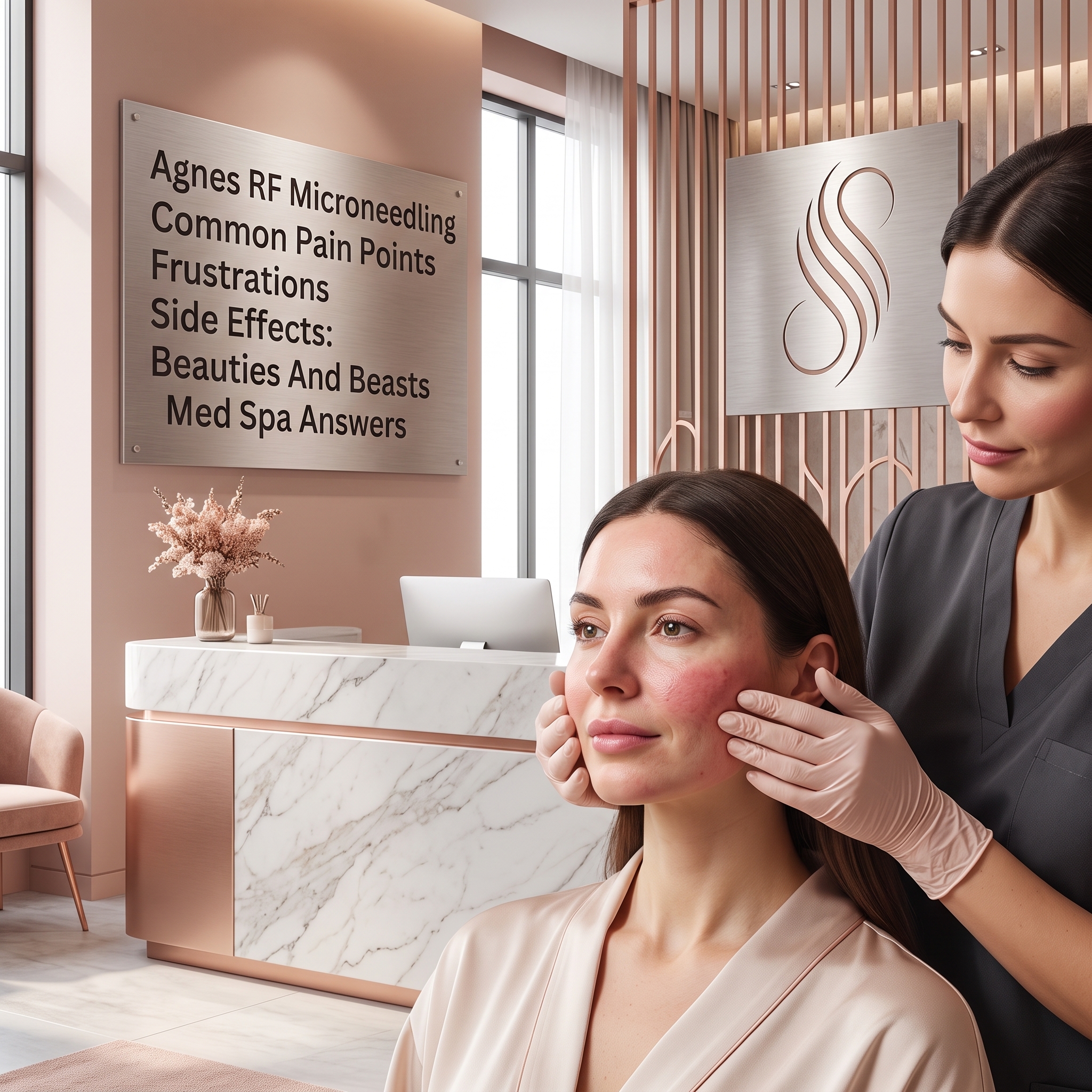 AGNES RF MICRONEEDLING COMMON PAIN POINTS FRUSTRATIONS SIDE EFFECTS: BEAUTIES AND BEASTS MED SPA EXPLAINS