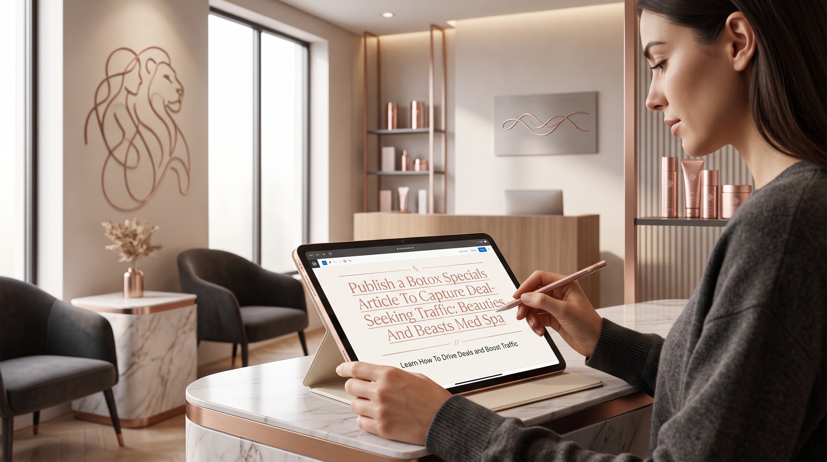 PUBLISH A BOTOX SPECIALS ARTICLE TO CAPTURE DEAL-SEEKING TRAFFIC: BEAUTIES AND BEASTS MED SPA