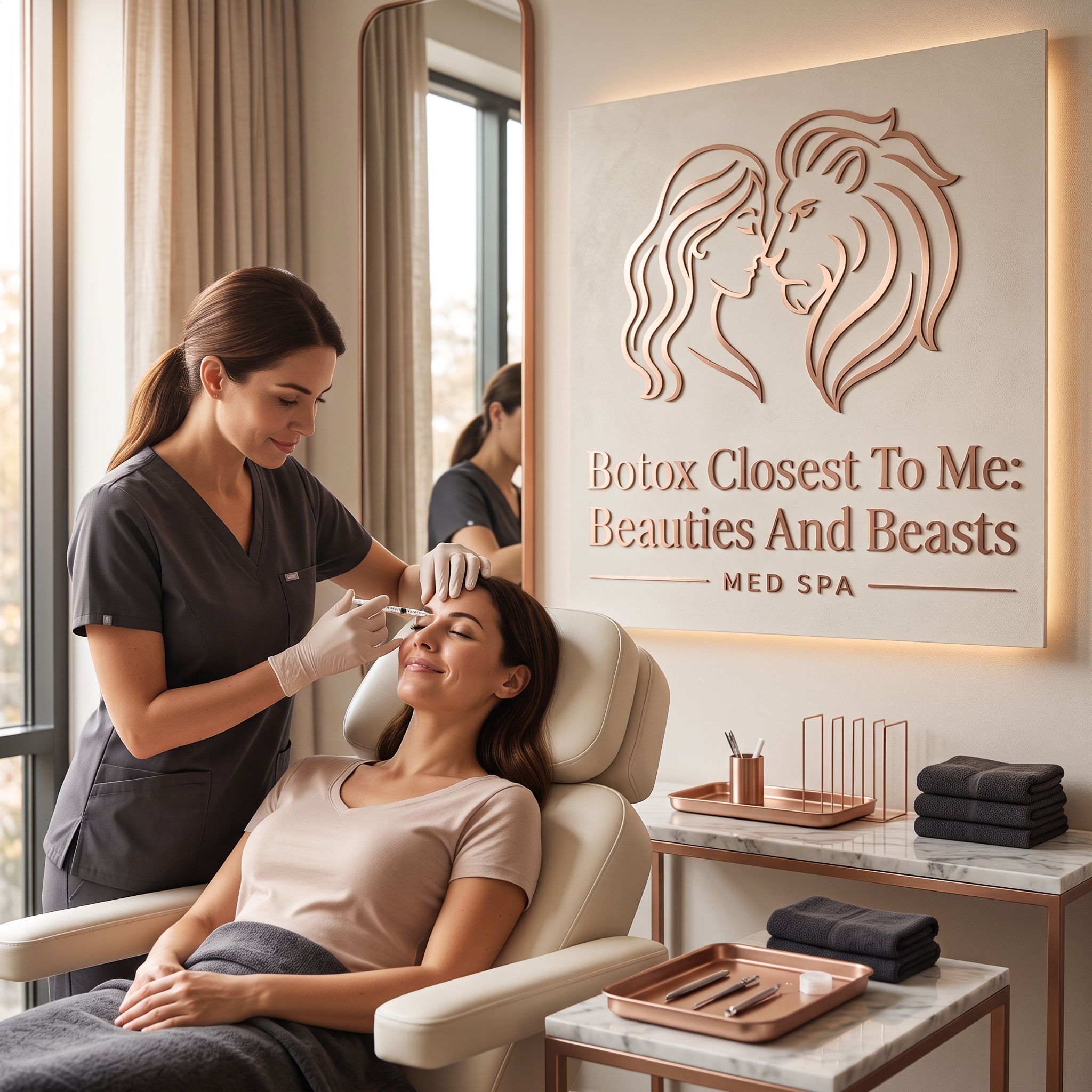 BOTOX CLOSEST TO ME: BEAUTIES AND BEASTS MED SPA DELIVERS PRECISE INJECTABLE CARE