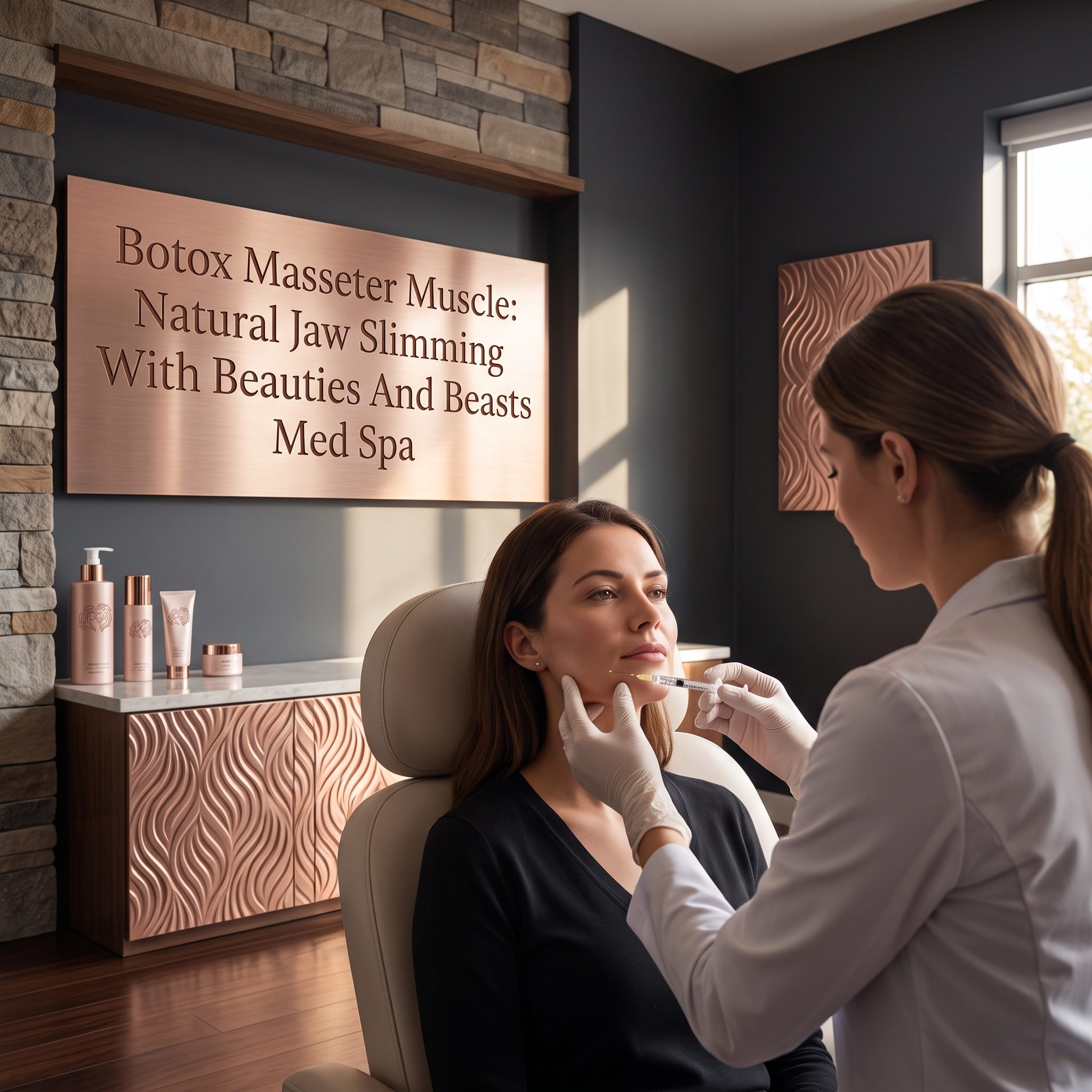 BOTOX MASSETER MUSCLE: BEAUTIES AND BEASTS MED SPA DELIVERS NATURAL JAW SLIMMING