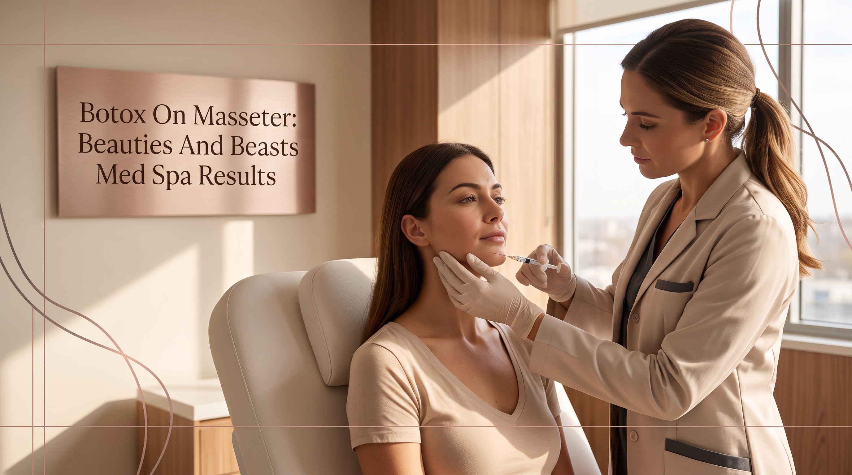 BOTOX ON MASSETER: BEAUTIES AND BEASTS MED SPA DELIVERS NATURAL JAW CONTOURING