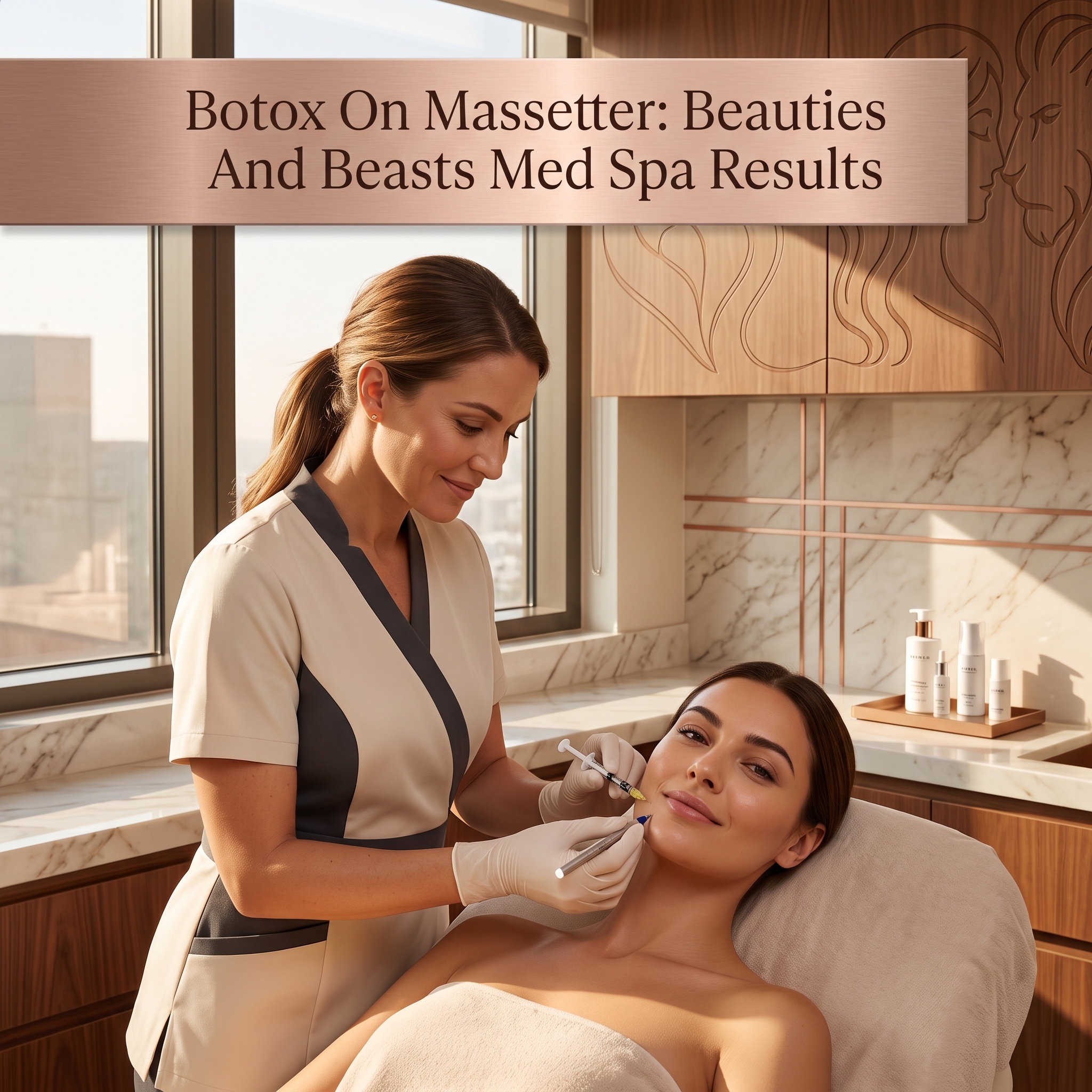 BOTOX ON MASSETER: BEAUTIES AND BEASTS MED SPA DELIVERS NATURAL JAW CONTOURING