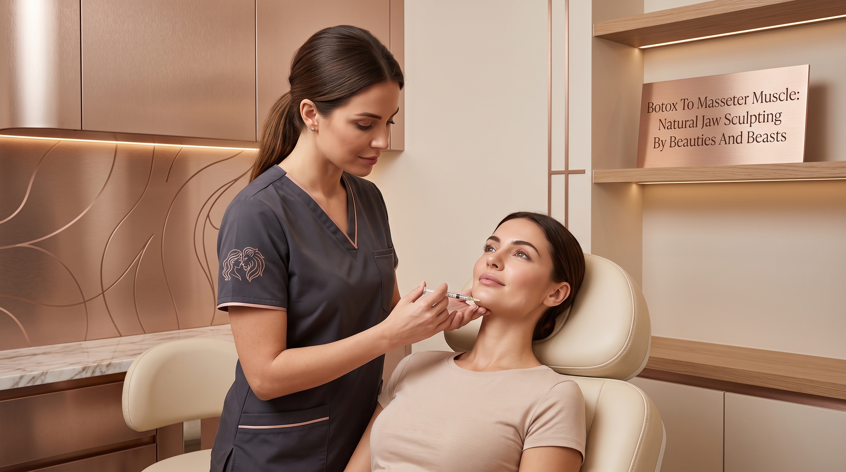 BOTOX TO MASSETER MUSCLE: BEAUTIES AND BEASTS MED SPA PROVIDES PRECISE MASSETER INJECTIONS