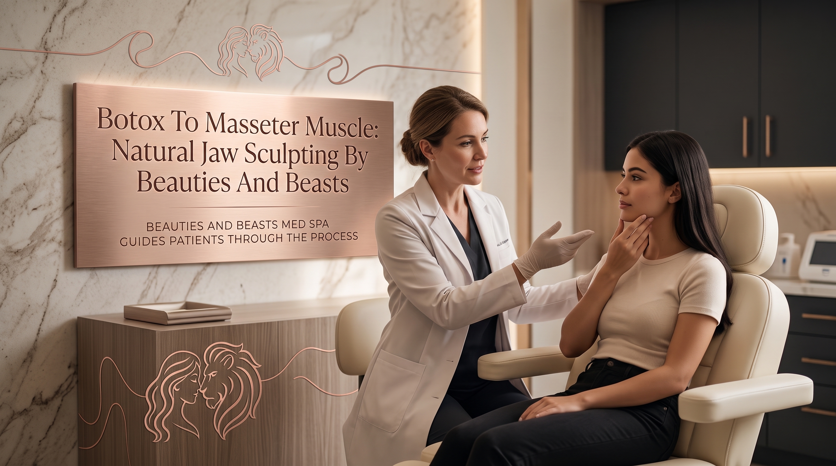 BOTOX TO MASSETER MUSCLE: BEAUTIES AND BEASTS MED SPA GUIDES PATIENTS THROUGH THE PROCESS