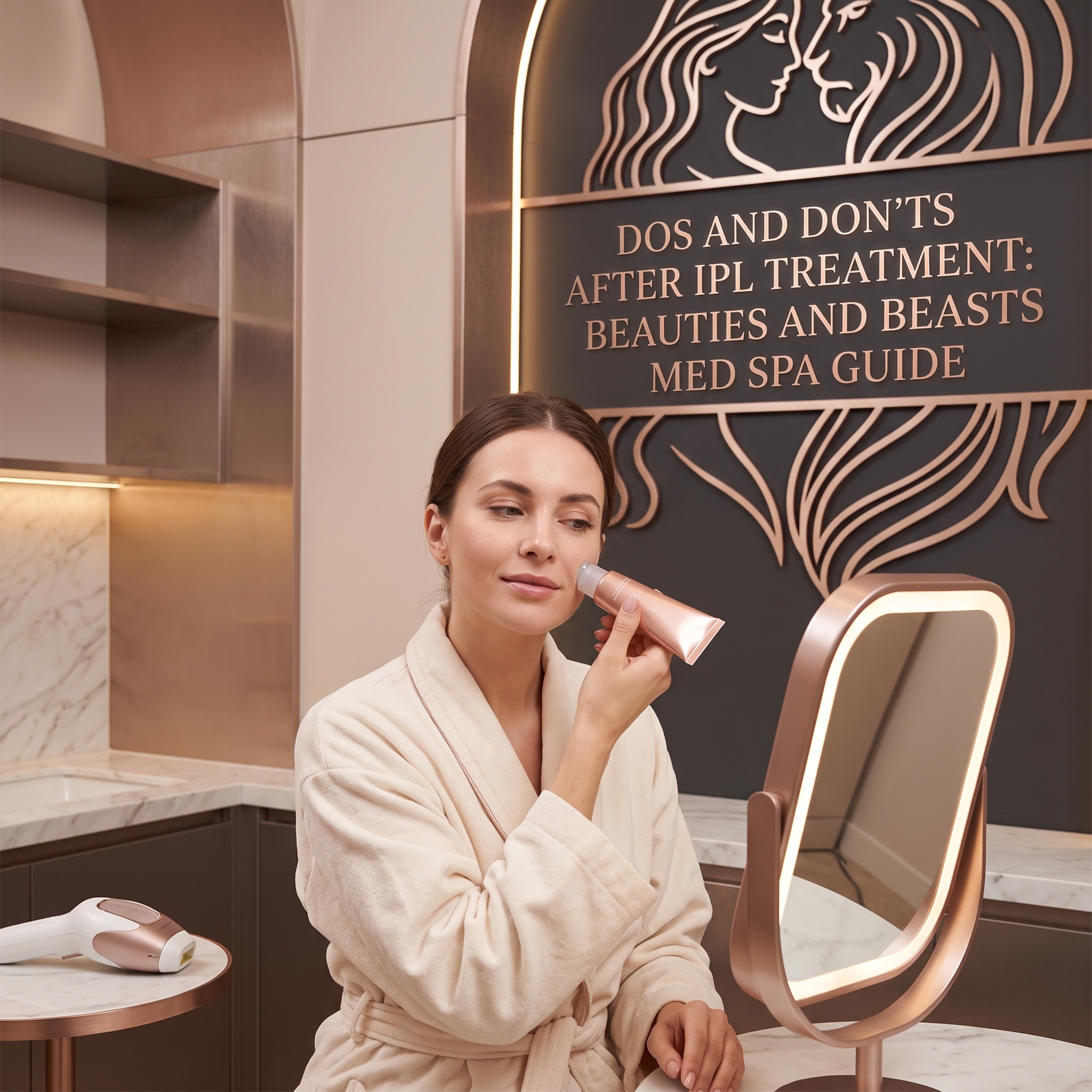 DOS AND DON'TS AFTER IPL TREATMENT: BEAUTIES AND BEASTS MED SPA GUIDANCE
