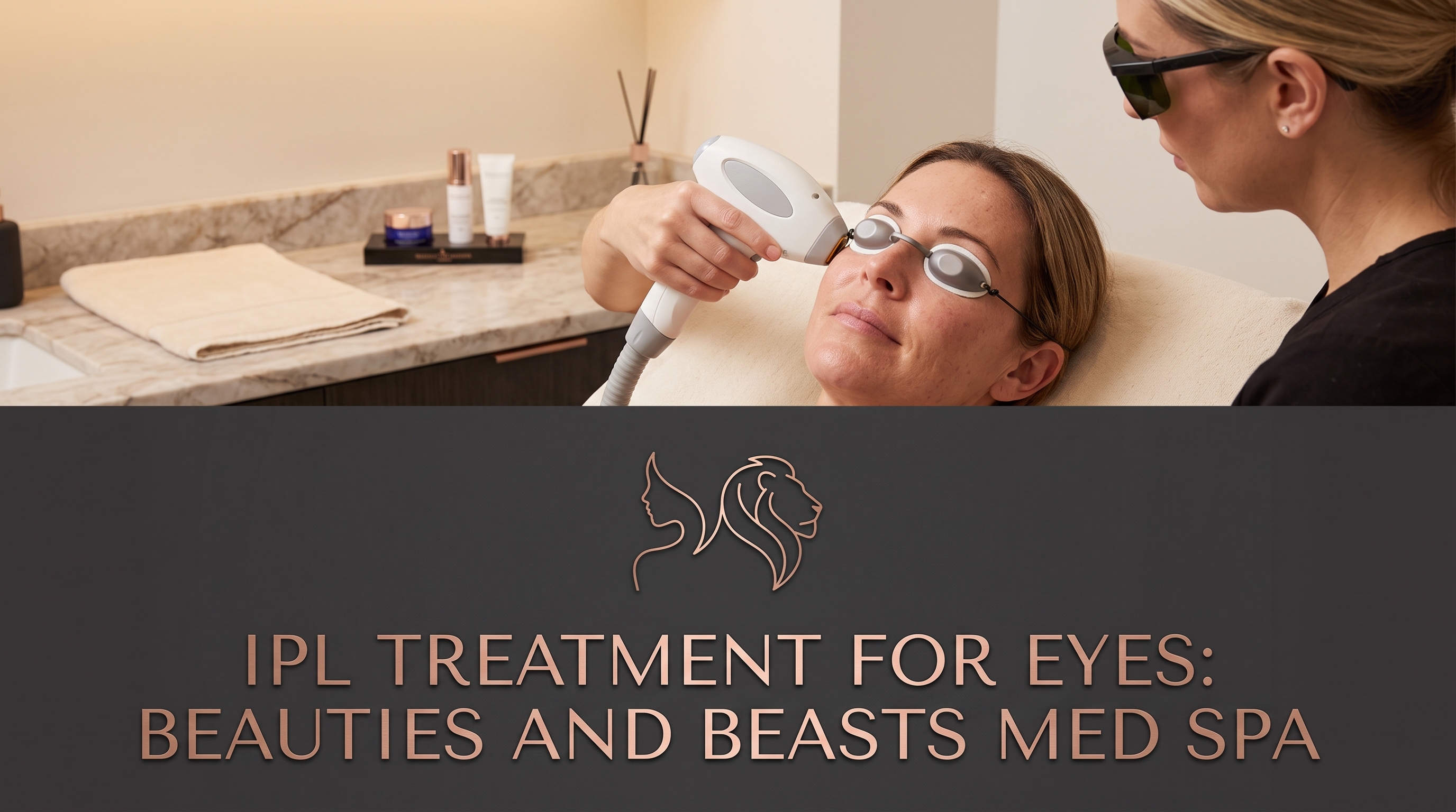 IPL TREATMENT FOR EYES: BEAUTIES AND BEASTS MED SPA DELIVERS PRECISION EYE REJUVENATION