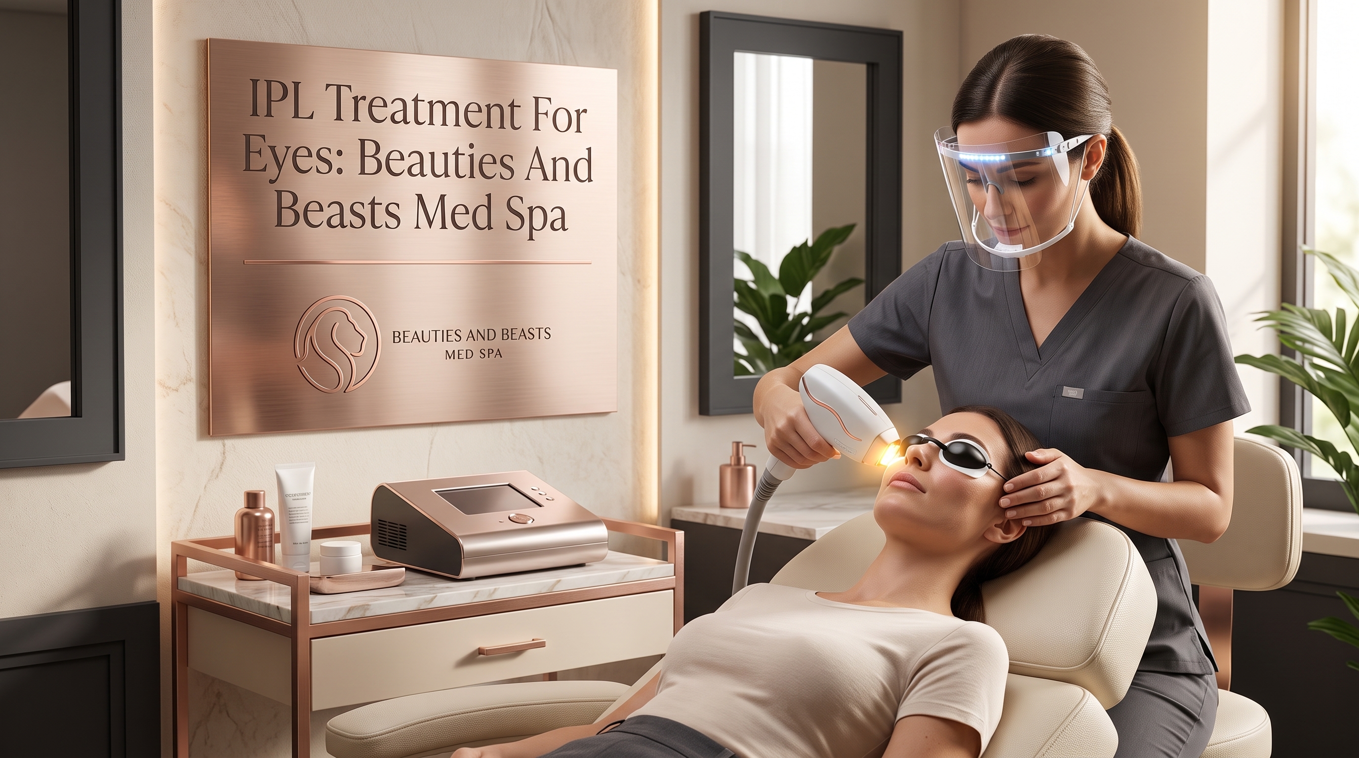 IPL TREATMENT FOR EYES: BEAUTIES AND BEASTS MED SPA DELIVERS PRECISION EYE REJUVENATION