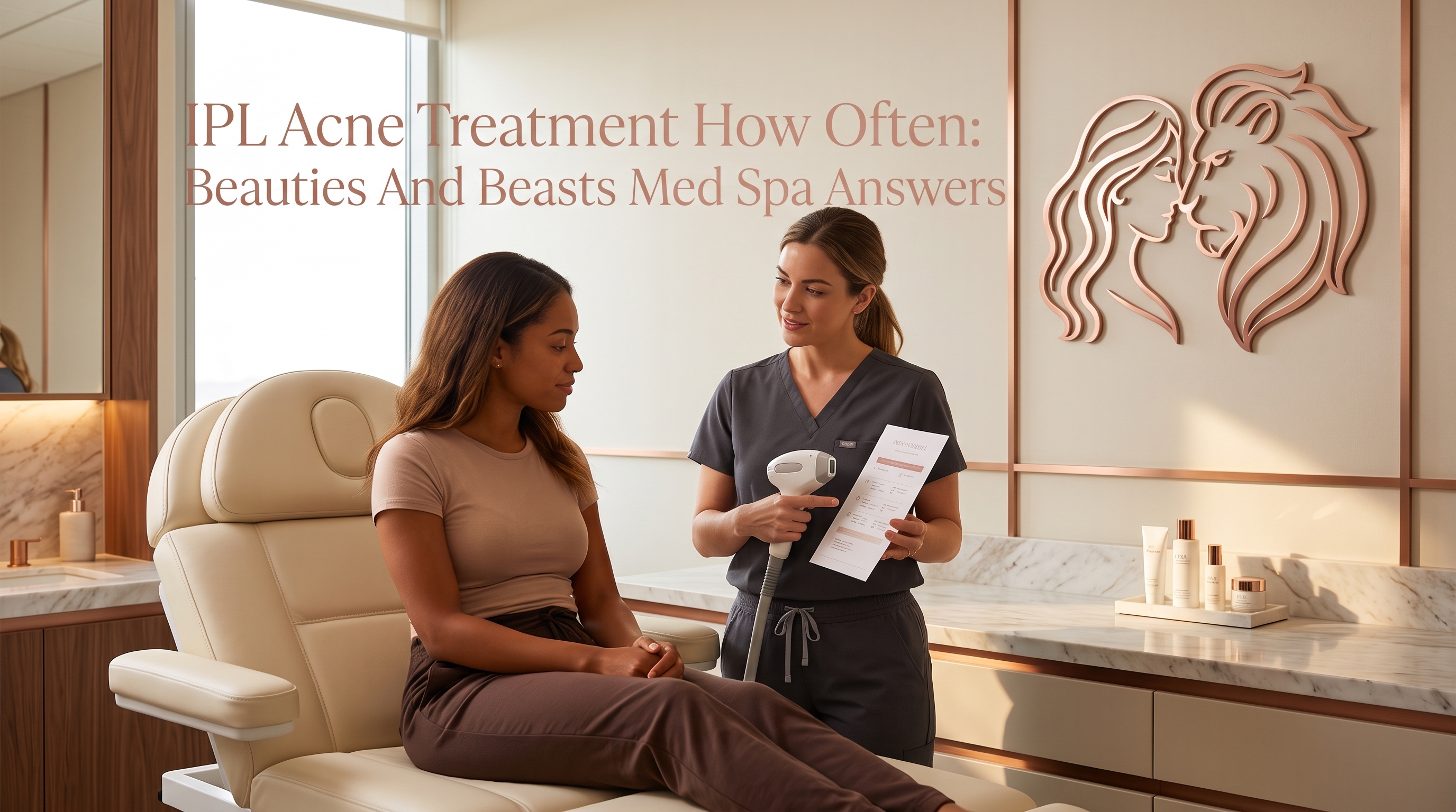 IPL ACNE TREATMENT HOW OFTEN: BEAUTIES AND BEASTS MED SPA DELIVERS DATA-DRIVEN SCHEDULING