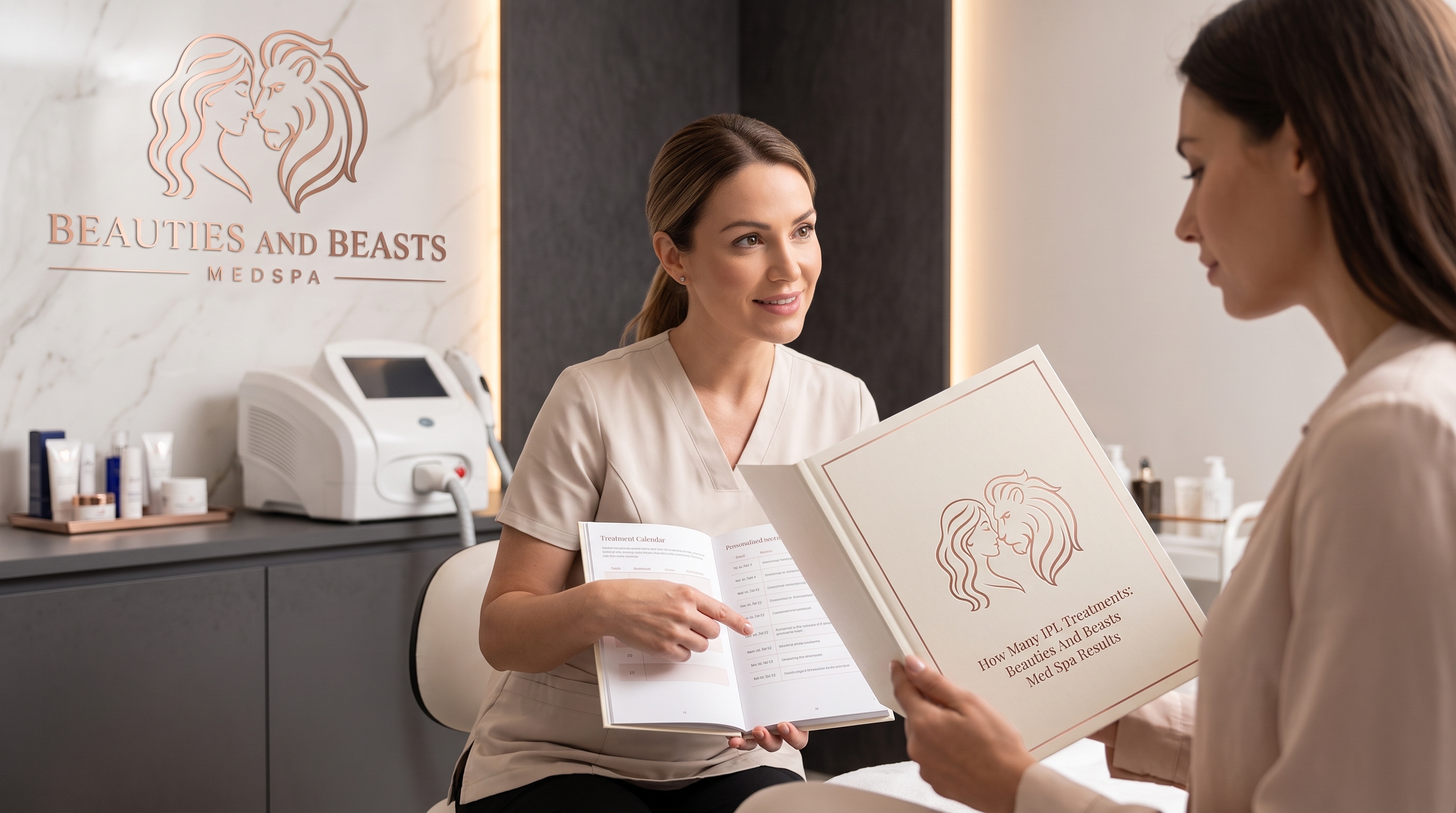 HOW MANY IPL TREATMENTS: BEAUTIES AND BEASTS MED SPA CUSTOMIZES SERIES