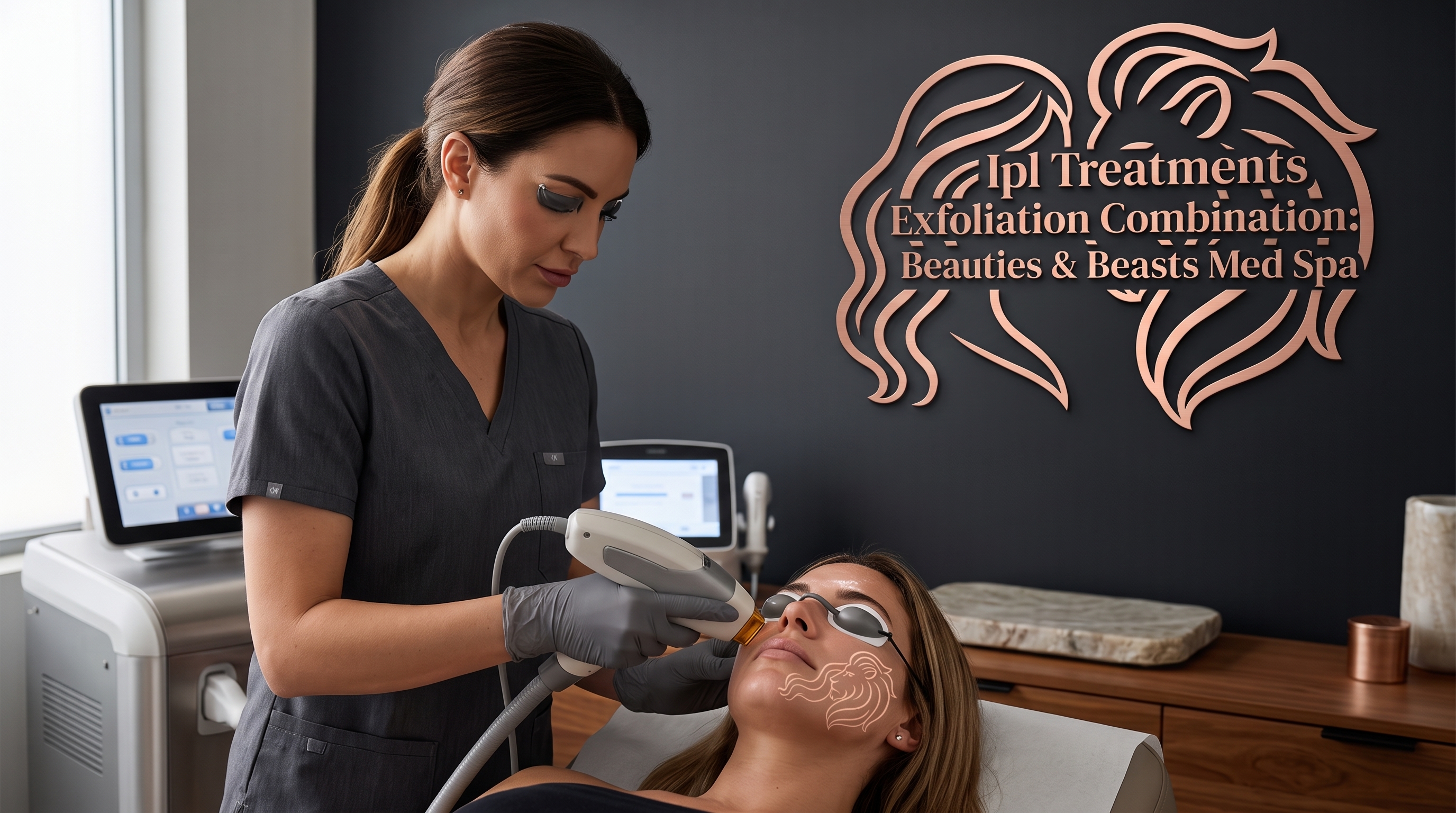 IPL TREATMENTS EXFOLIATION COMBINATION: BEAUTIES AND BEASTS MED SPA DELIVERS CONTROLLED IPL + EXFOLIATION