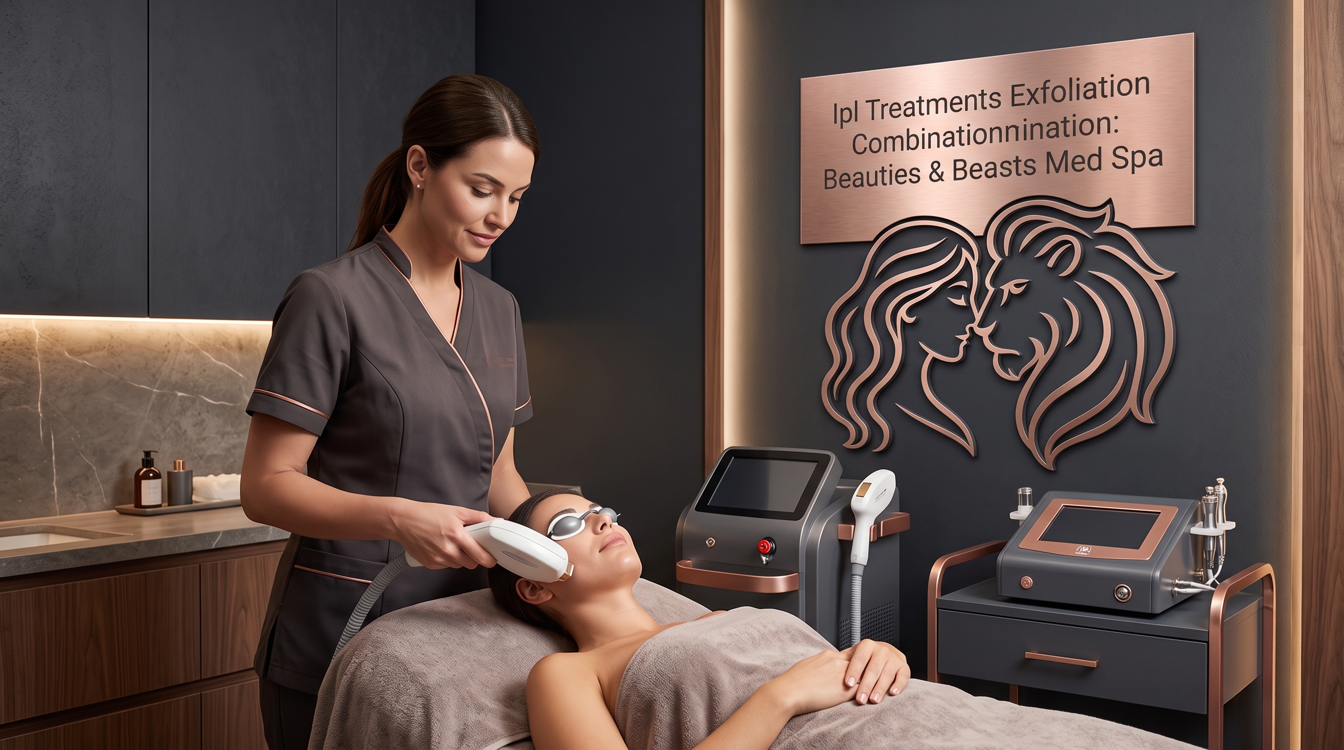 IPL TREATMENTS EXFOLIATION COMBINATION: BEAUTIES AND BEASTS MED SPA CLINICAL OVERSIGHT