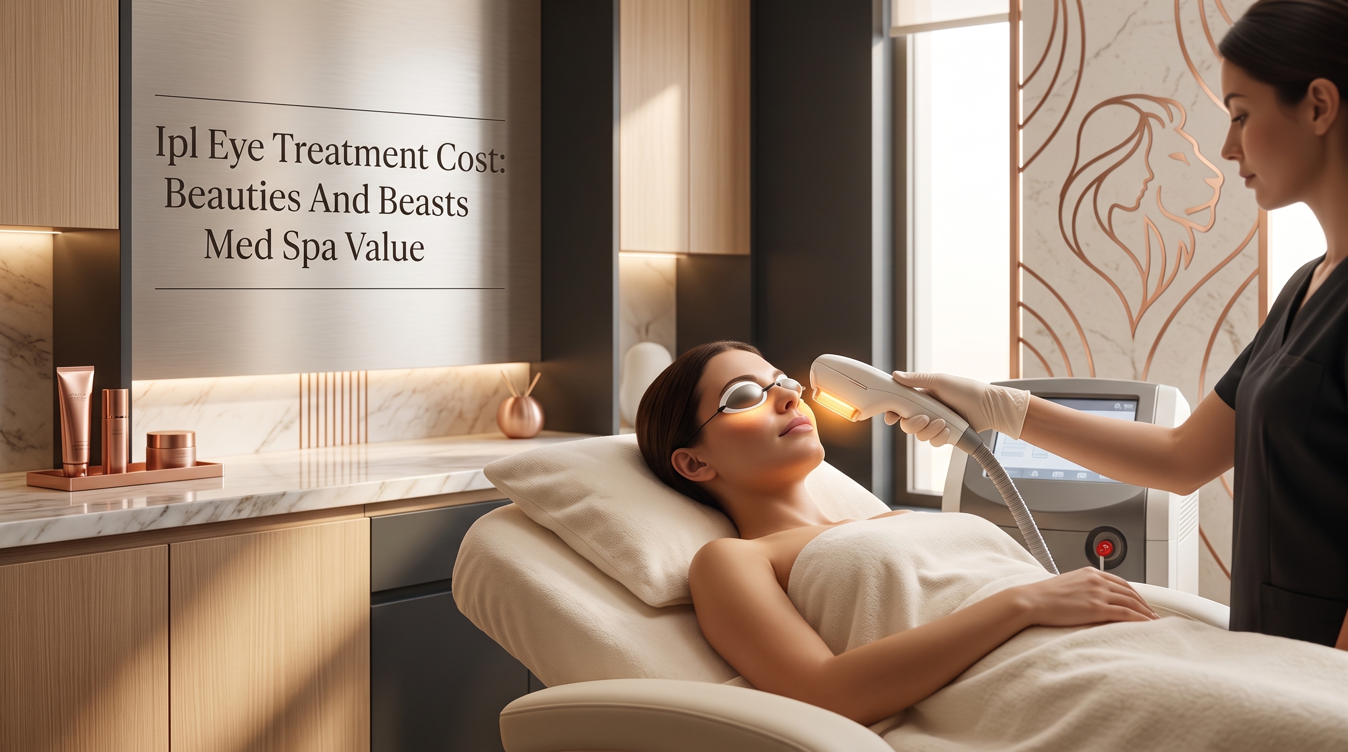 IPL EYE TREATMENT COST: BEAUTIES AND BEASTS MED SPA EXPLAINS IPL EYE TREATMENT COST