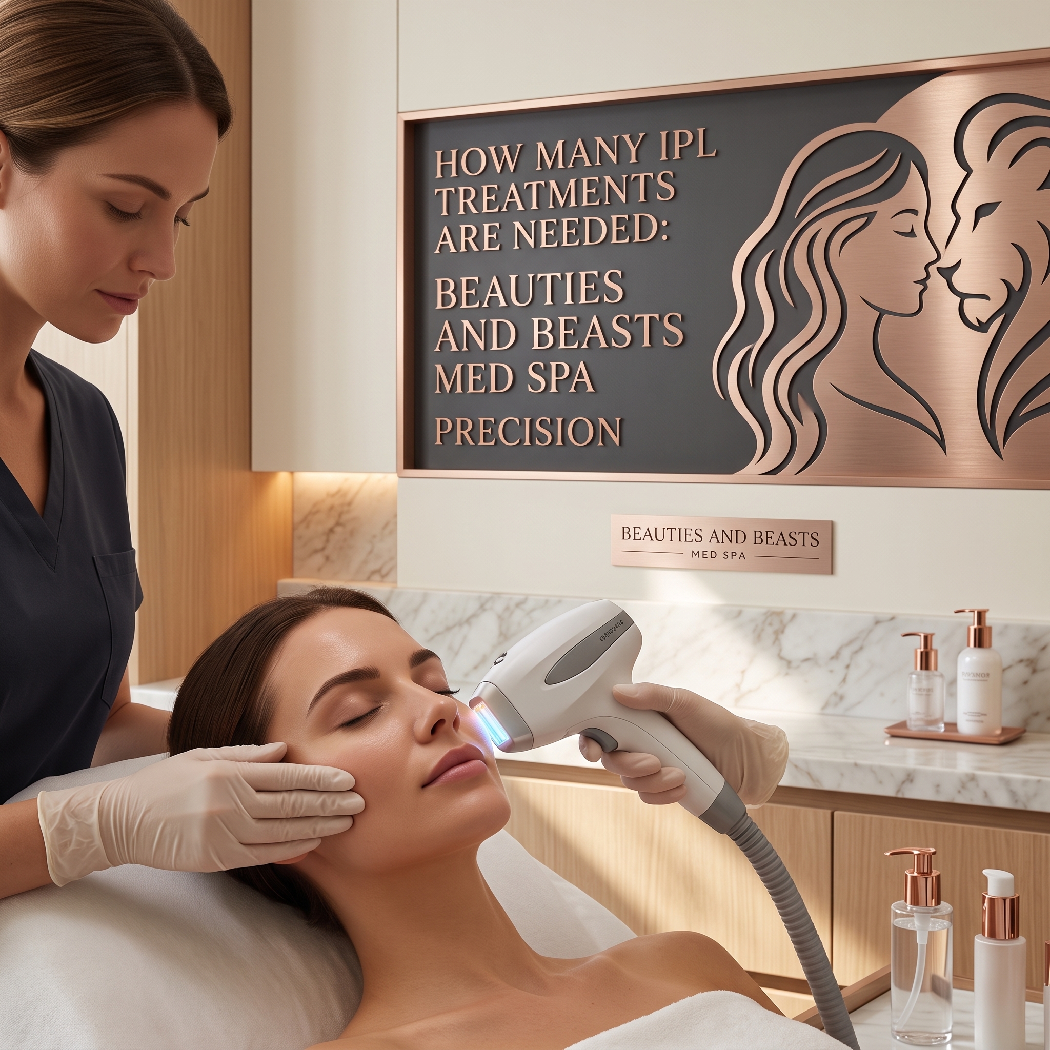 HOW MANY IPL TREATMENTS ARE NEEDED: BEAUTIES AND BEASTS MED SPA DELIVERS PRECISION