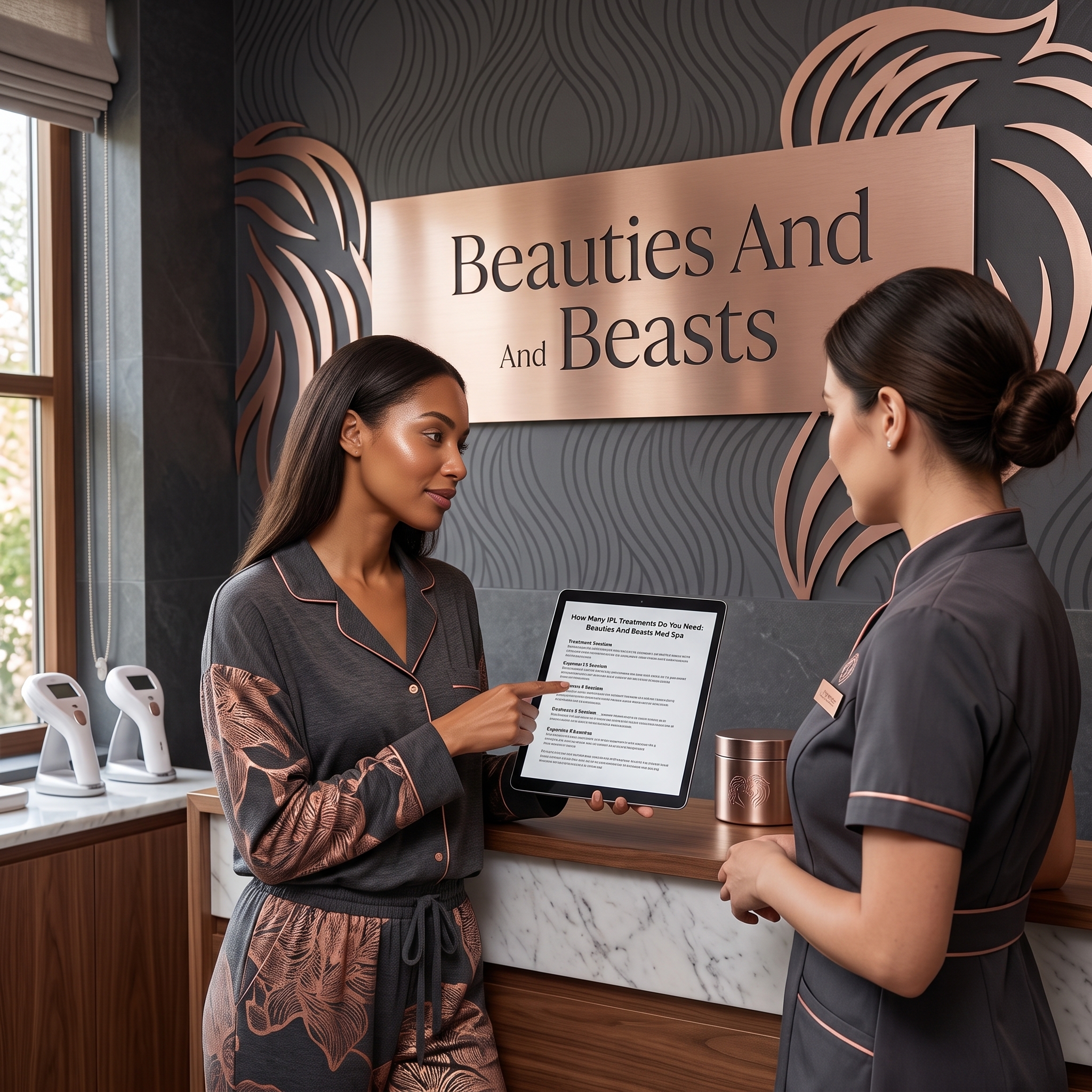 HOW MANY IPL TREATMENTS DO YOU NEED: BEAUTIES AND BEASTS MED SPA DELIVERS PRECISE IPL PLANS