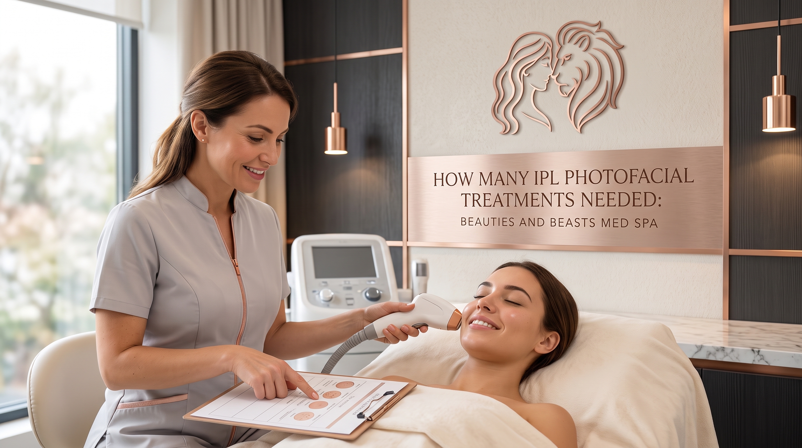 HOW MANY IPL PHOTOFACIAL TREATMENTS NEEDED: BEAUTIES AND BEASTS MED SPA