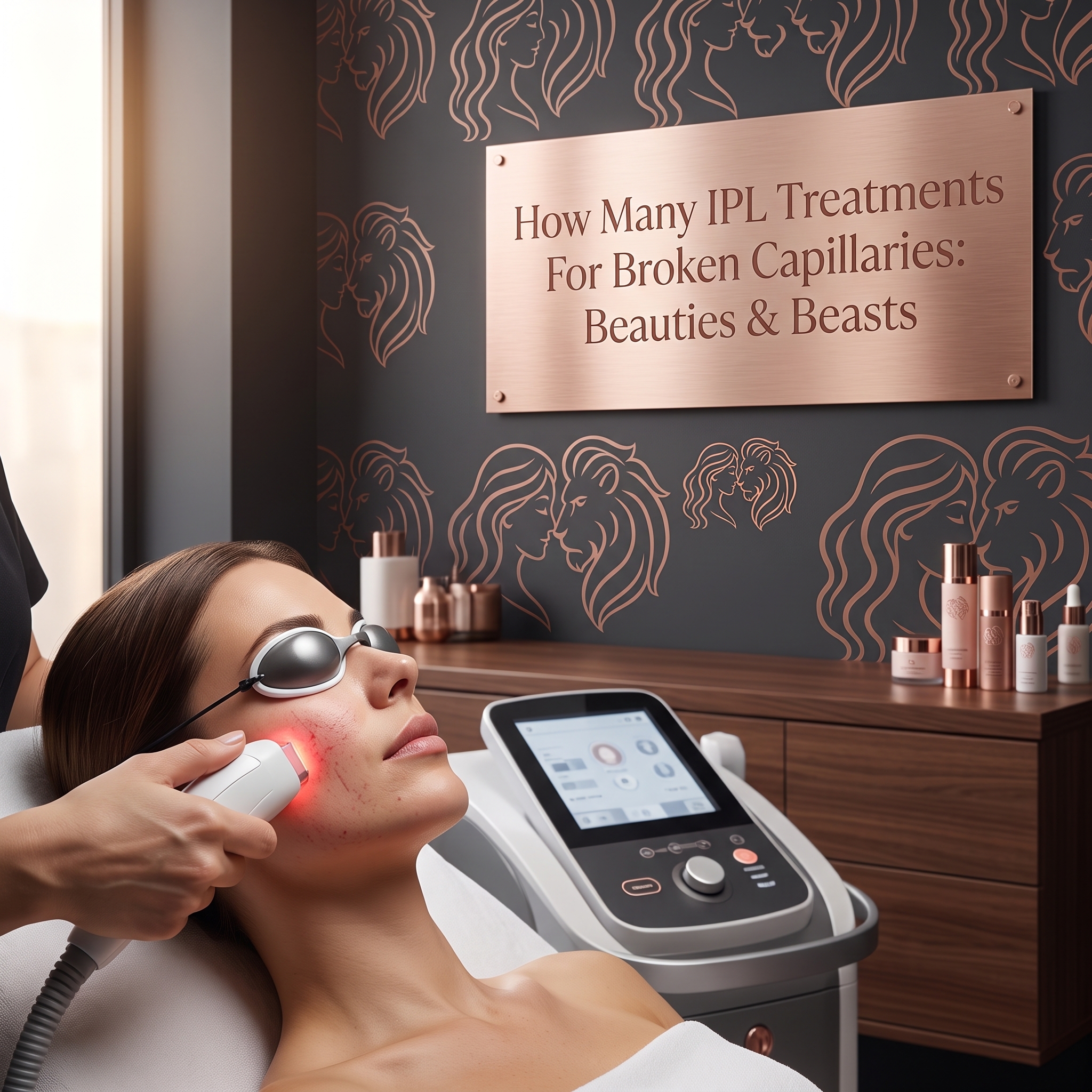 HOW MANY IPL TREATMENTS FOR BROKEN CAPILLARIES: BEAUTIES AND BEASTS MED SPA DELIVERS TARGETED IPL TREATMENTS