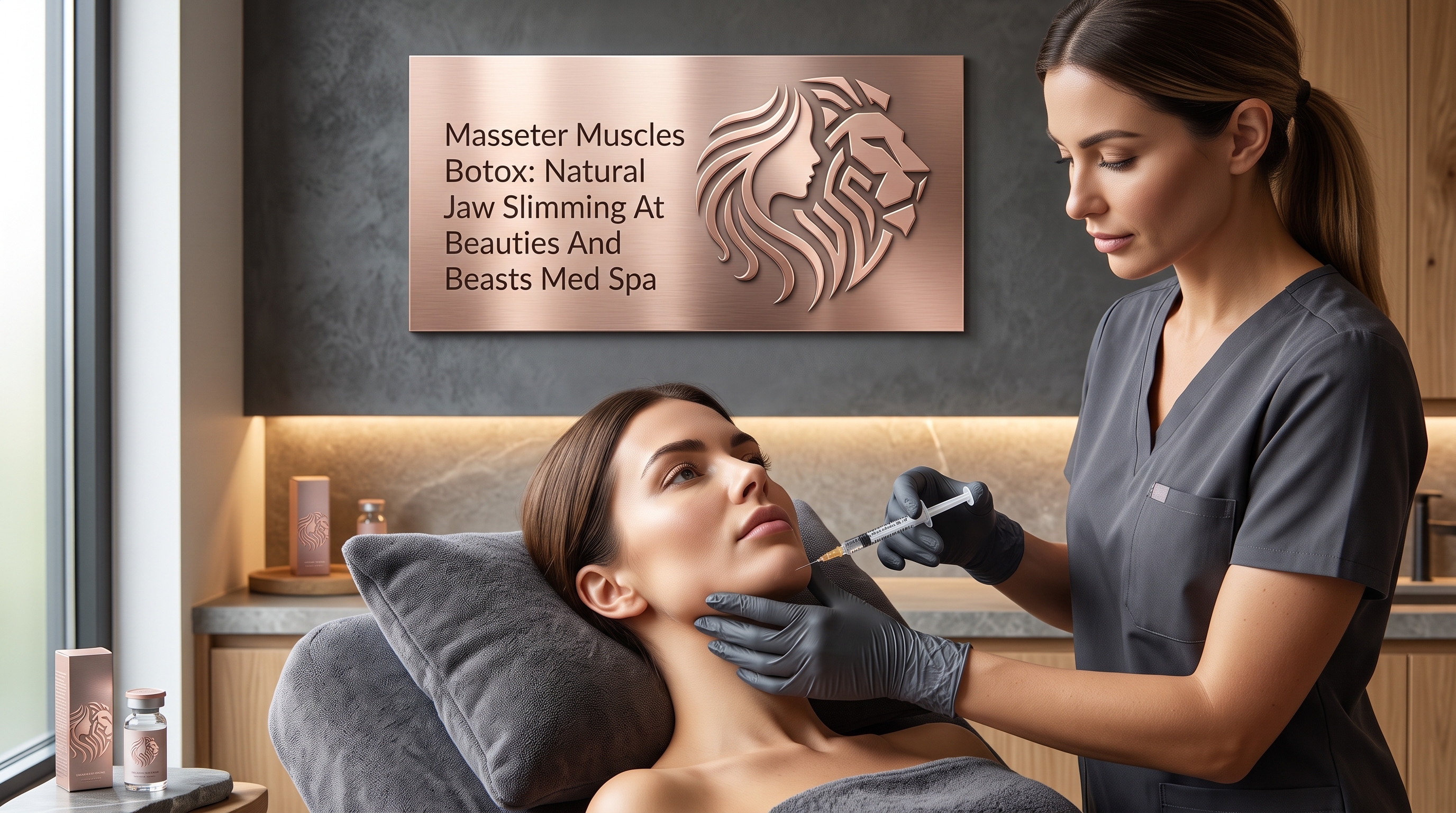 MASSETER MUSCLES BOTOX: BEAUTIES AND BEASTS MED SPA DELIVERS NATURAL JAW SLIMMING