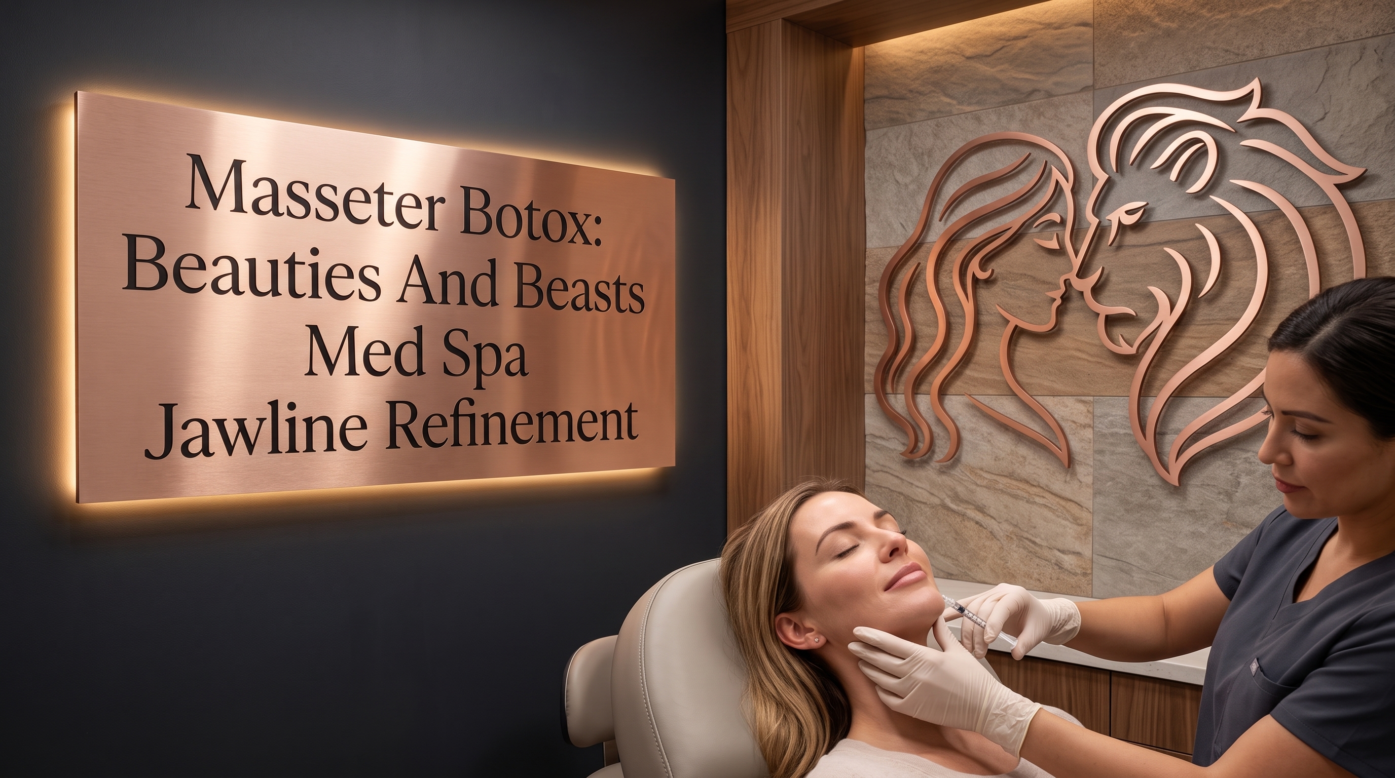MASSETER BOTOX: BEAUTIES AND BEASTS MED SPA DELIVERS NATURAL JAW SLIMMING