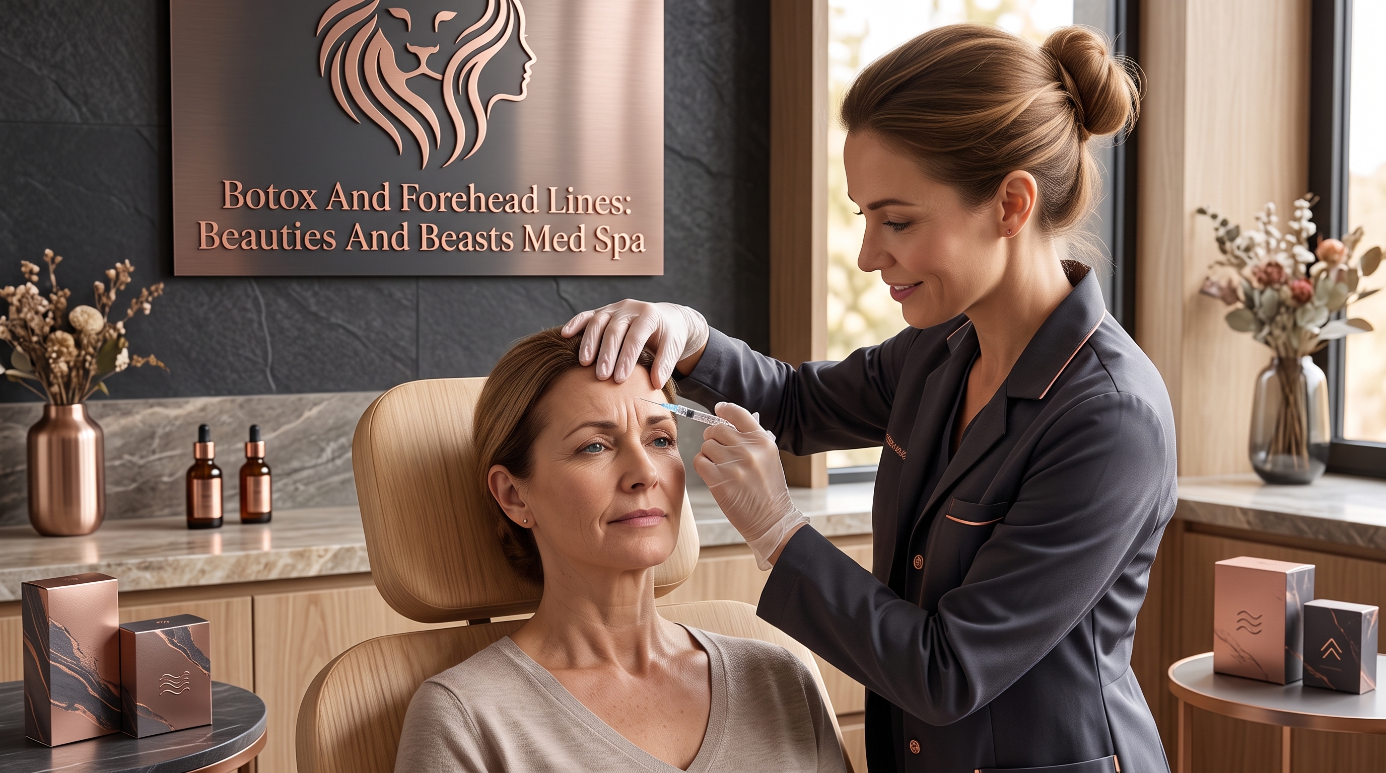 BOTOX AND FOREHEAD LINES: BEAUTIES AND BEASTS MED SPA TAILORED TREATMENTS