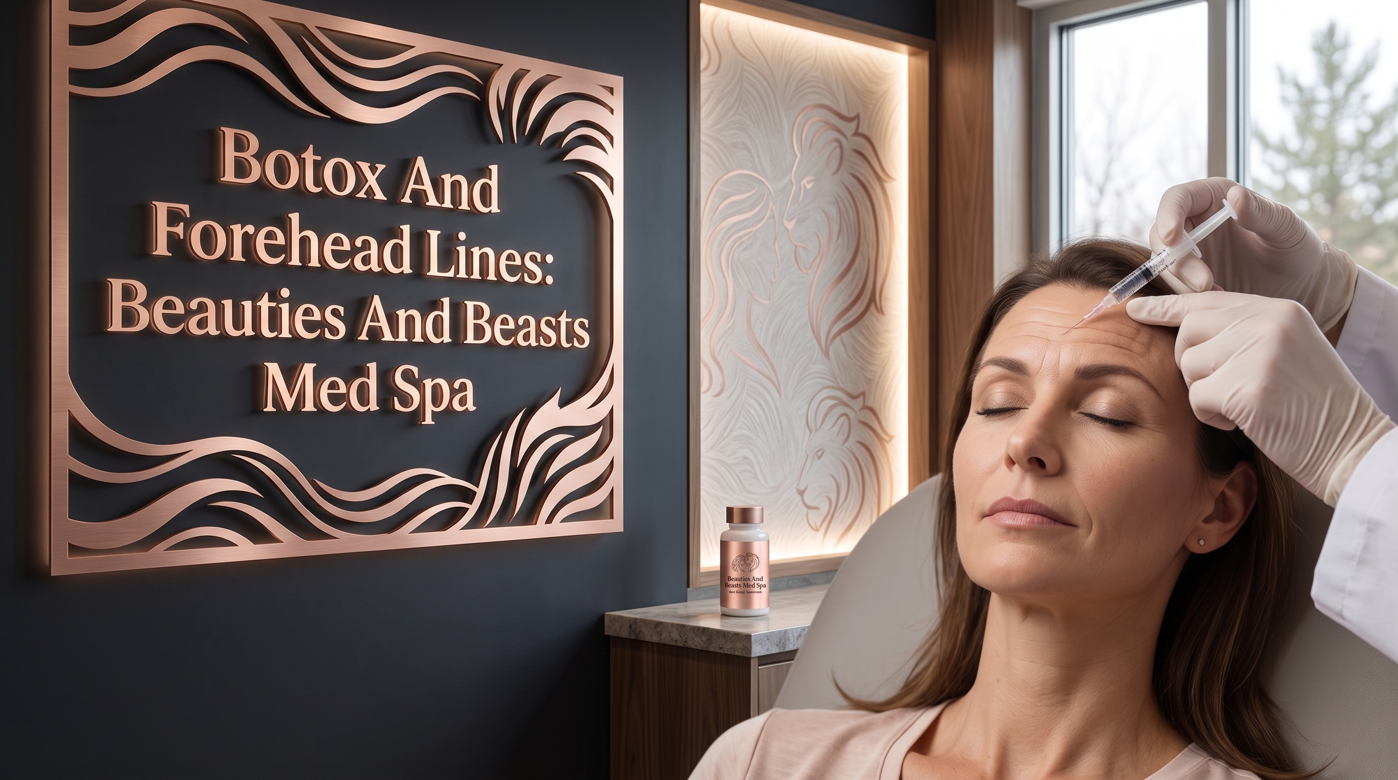 BOTOX AND FOREHEAD LINES: BEAUTIES AND BEASTS MED SPA KEN CARYL LOCATION