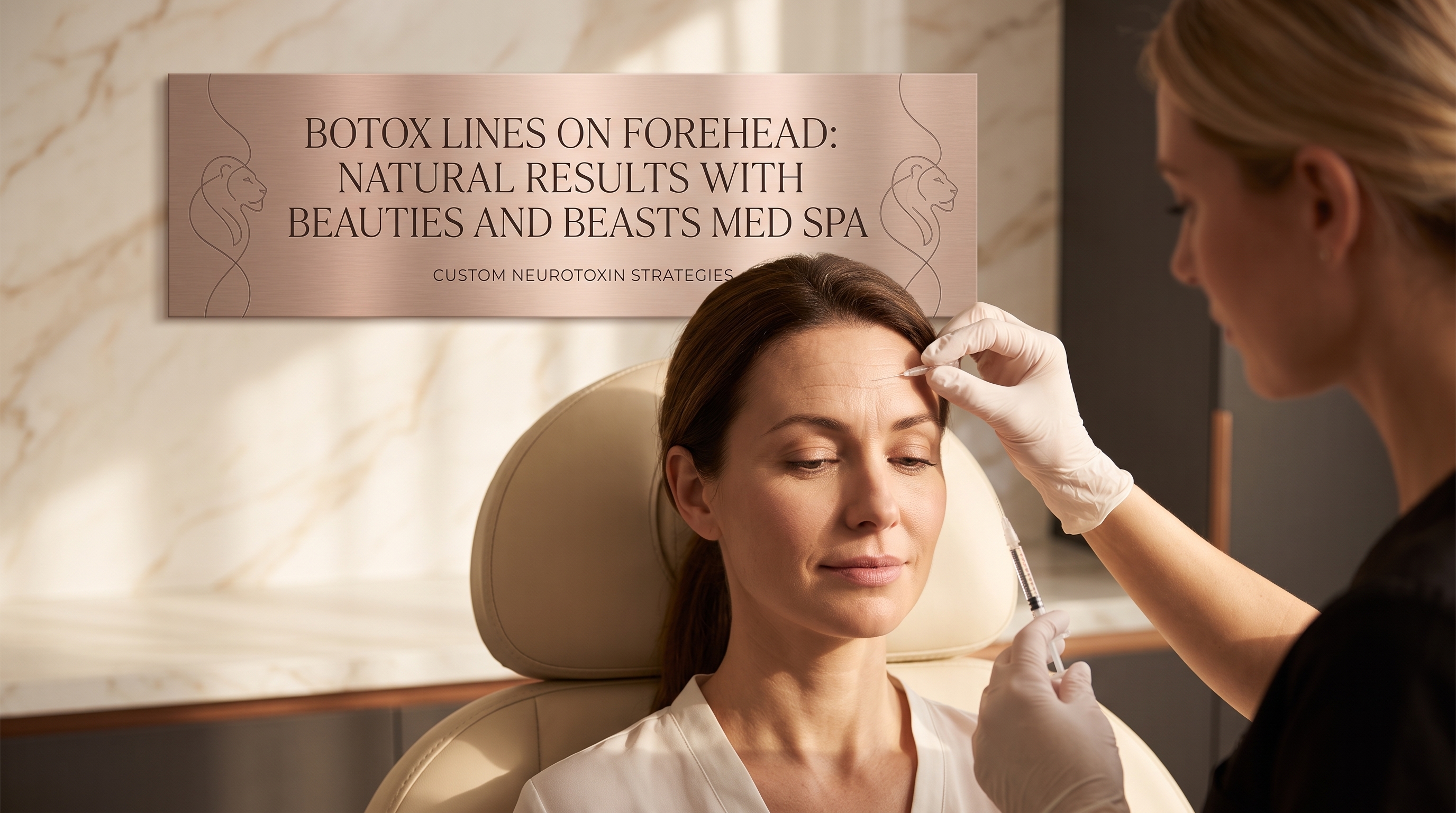 BOTOX LINES ON FOREHEAD: BEAUTIES AND BEASTS MED SPA PROOF